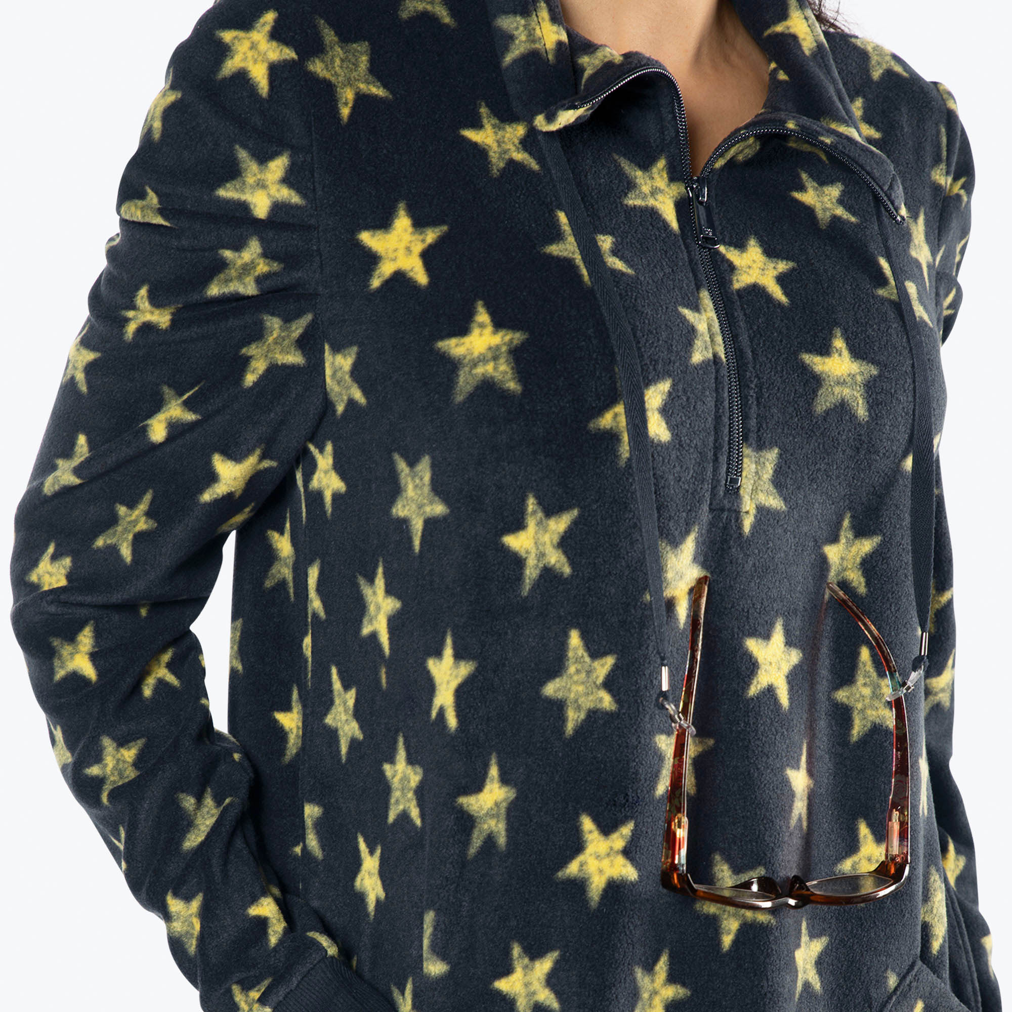 Via Stretch Fleece Tunic - ROCKSTAR - ViaStretchFleece_Rockstar_S_04
