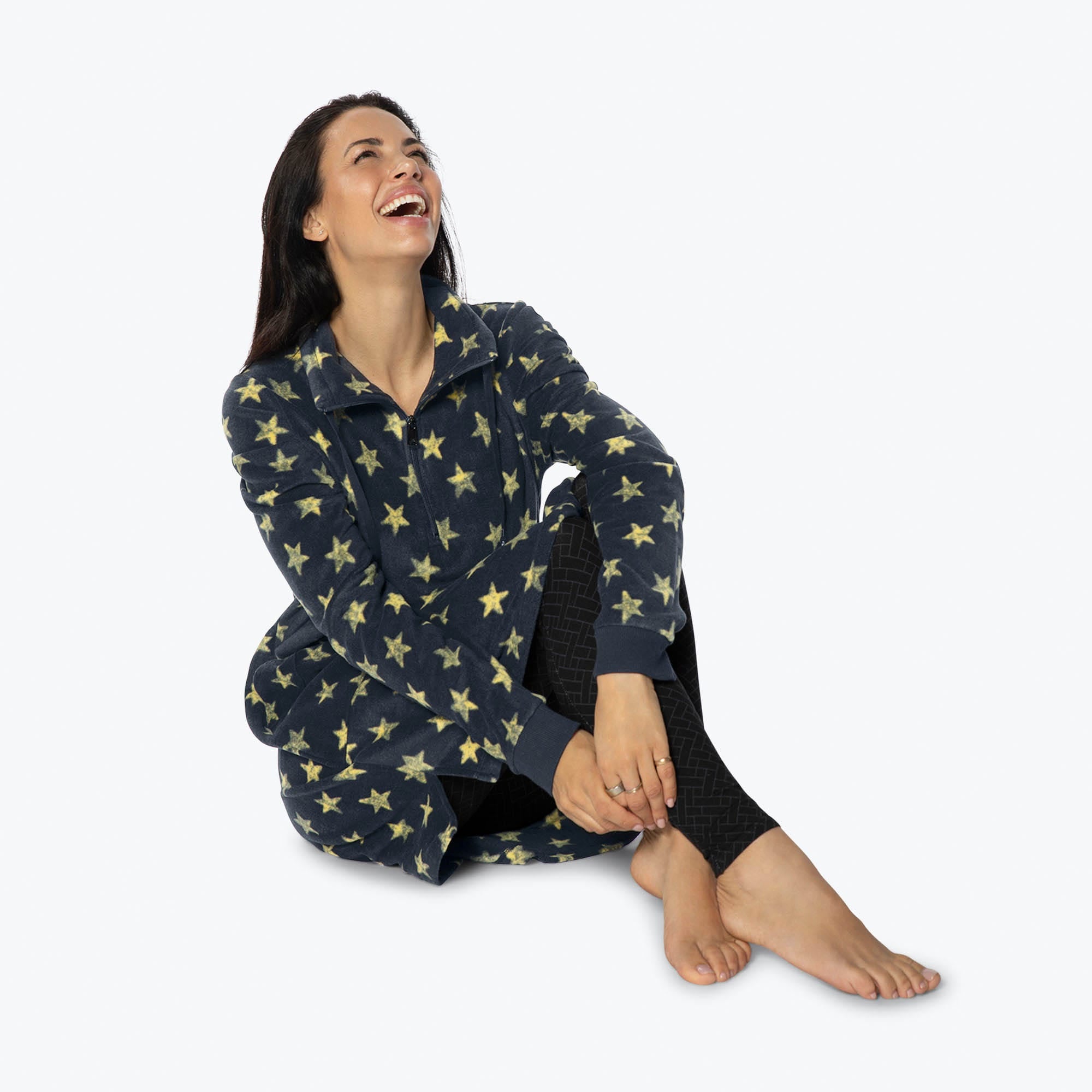 Via Stretch Fleece Tunic - ROCKSTAR - ViaStretchFleece_Rockstar_S_05