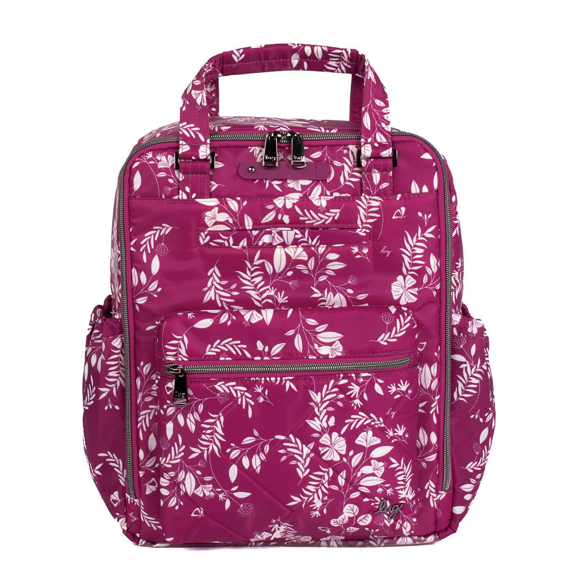Voyager Backpack - FLOURISH BERRY - Voyager_FlourishBerry_01_629c7d92-89c0-40f1-9854-2b5d7c67a238