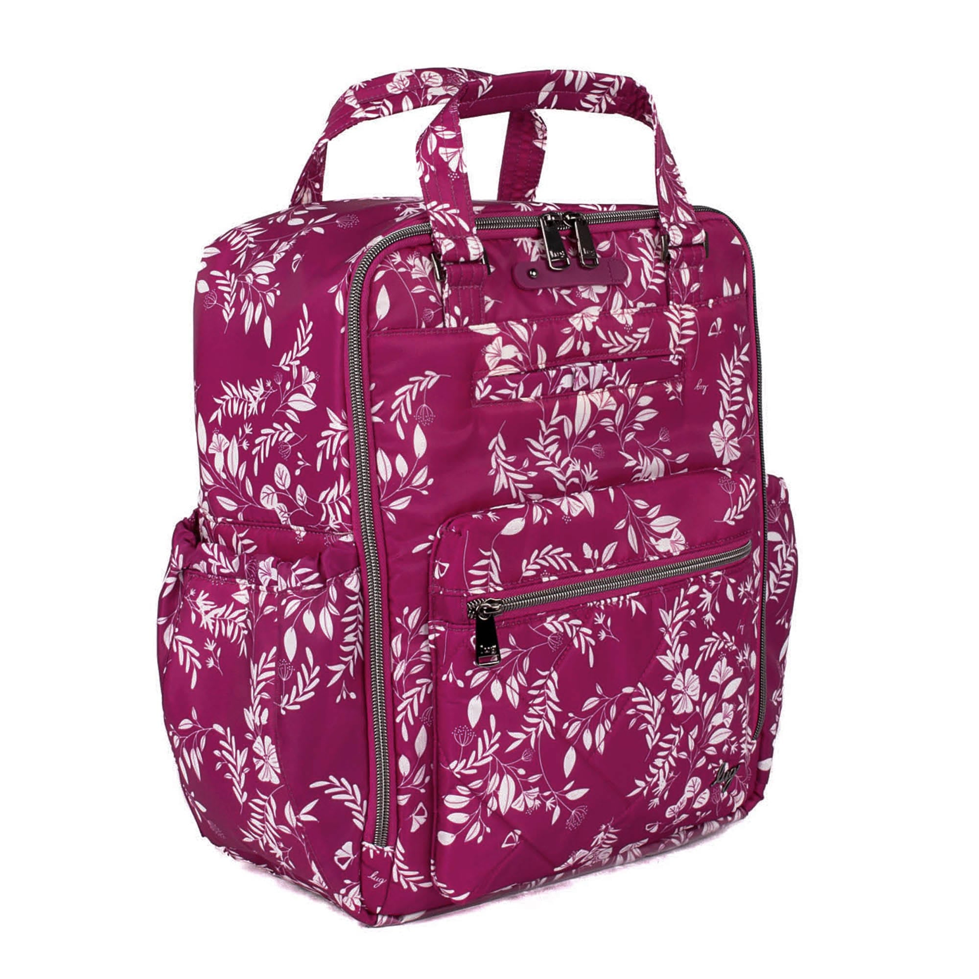 Voyager Backpack - FLOURISH BERRY - Voyager_FlourishBerry_02_f104ab91-02a1-40ab-966f-fc381d0c9efe