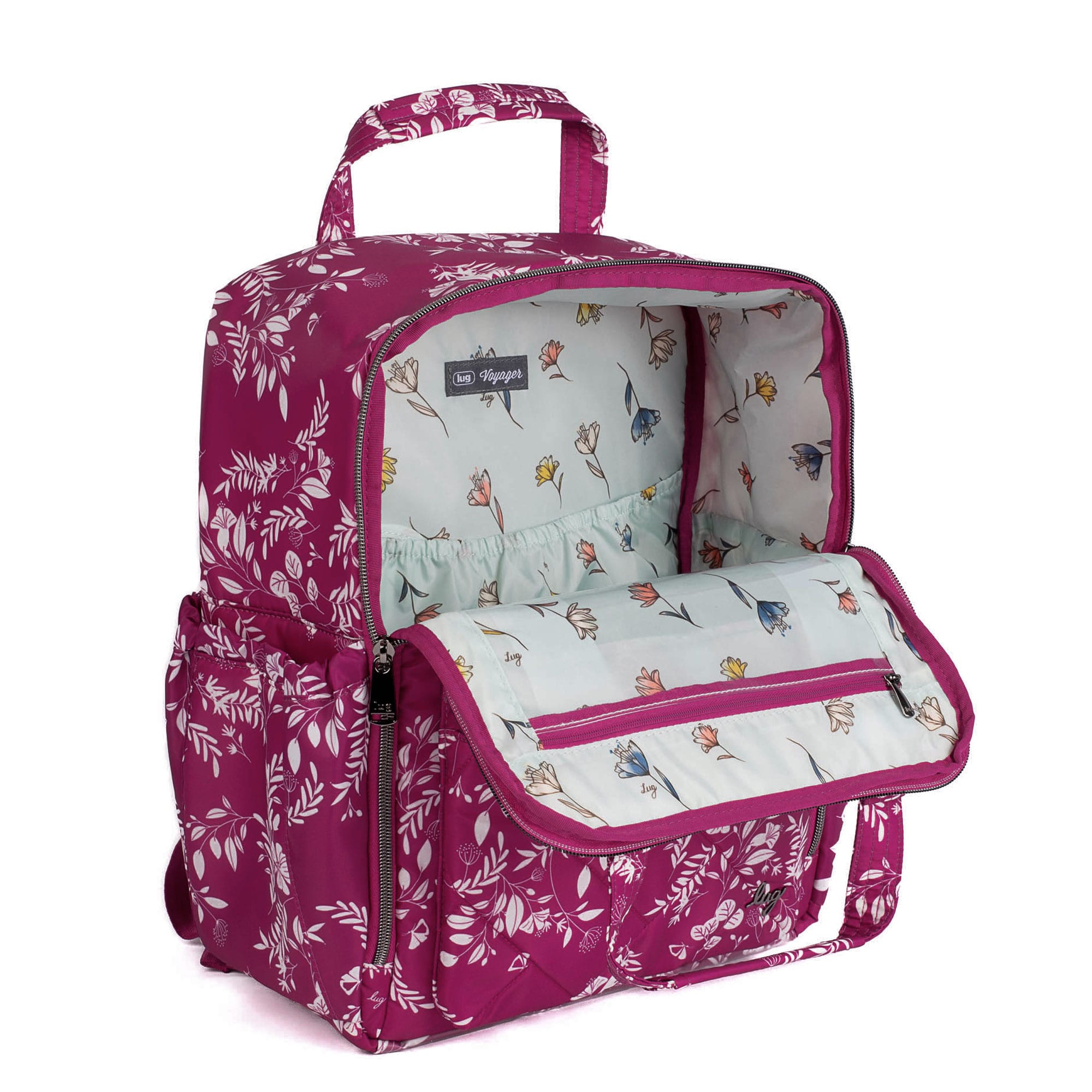 Voyager Backpack - FLOURISH BERRY - Voyager_FlourishBerry_05_e000b60b-b3a4-48dc-89ff-7946b10fb165