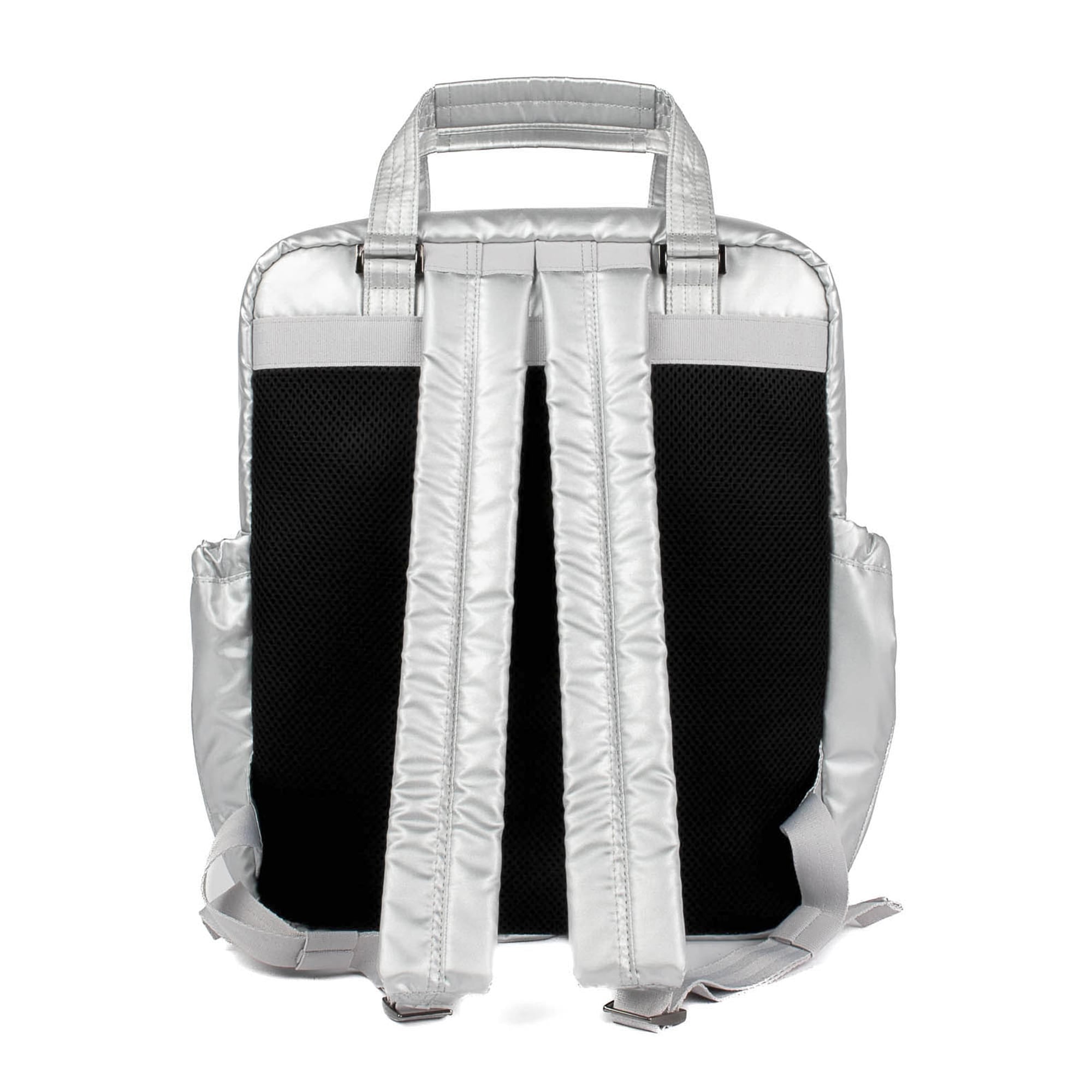 Voyager Backpack - METALLIC SILVER ICEPOP STITCH - Voyager_MetallicSilver_04