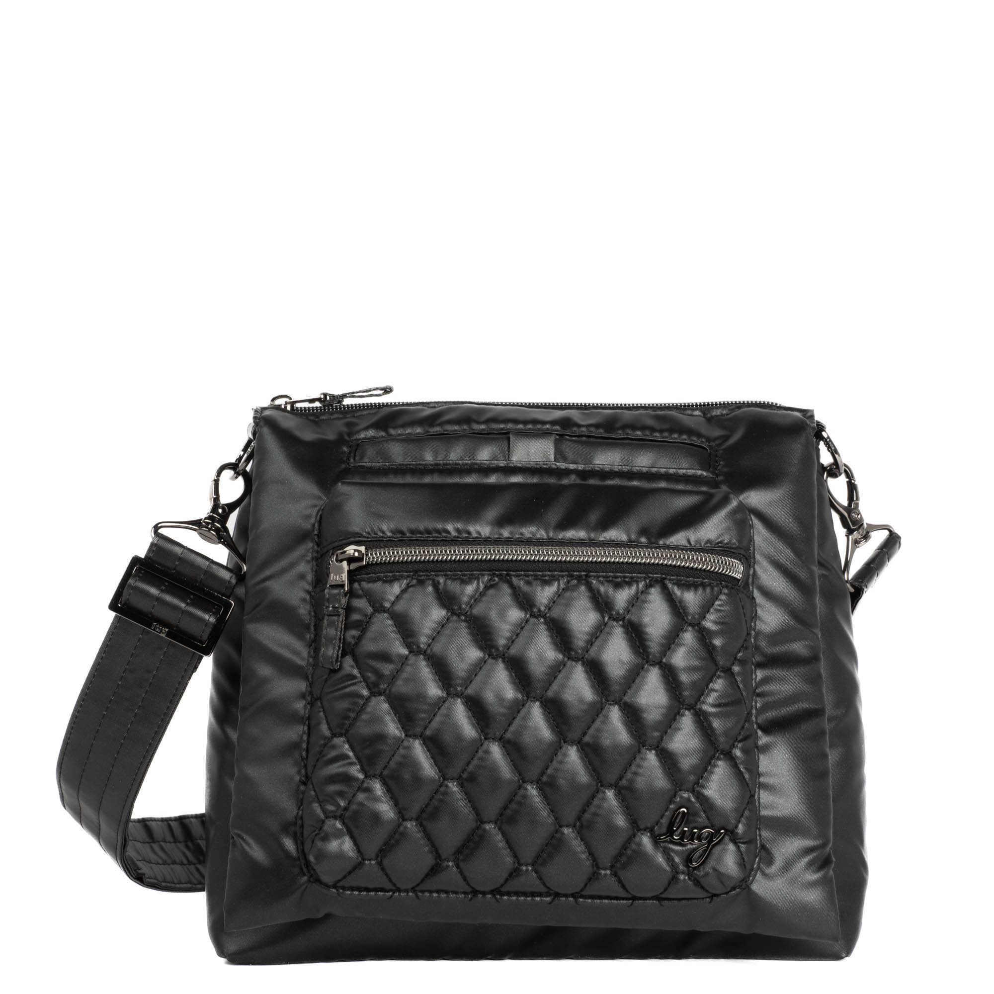 Wander Crossbody Bag - METALLIC BLACK - Wander_MetallicBlack_01