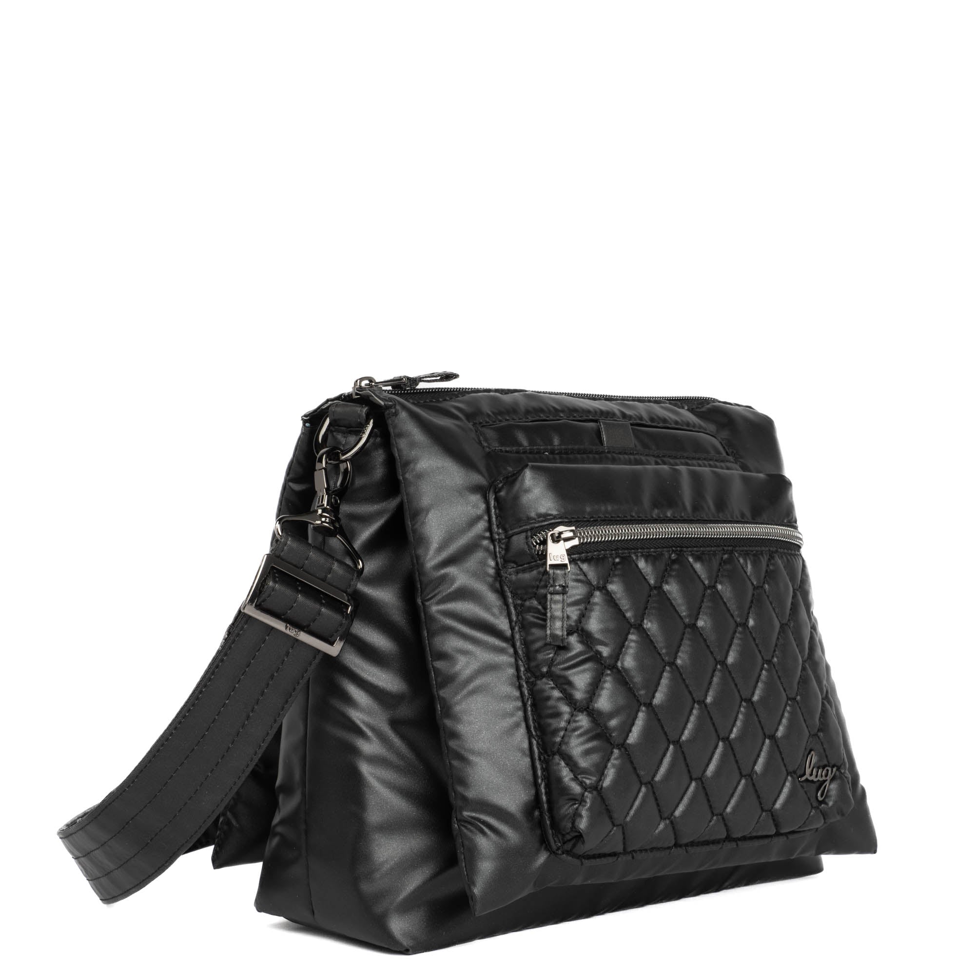 Wander Crossbody Bag - METALLIC BLACK - Wander_MetallicBlack_02