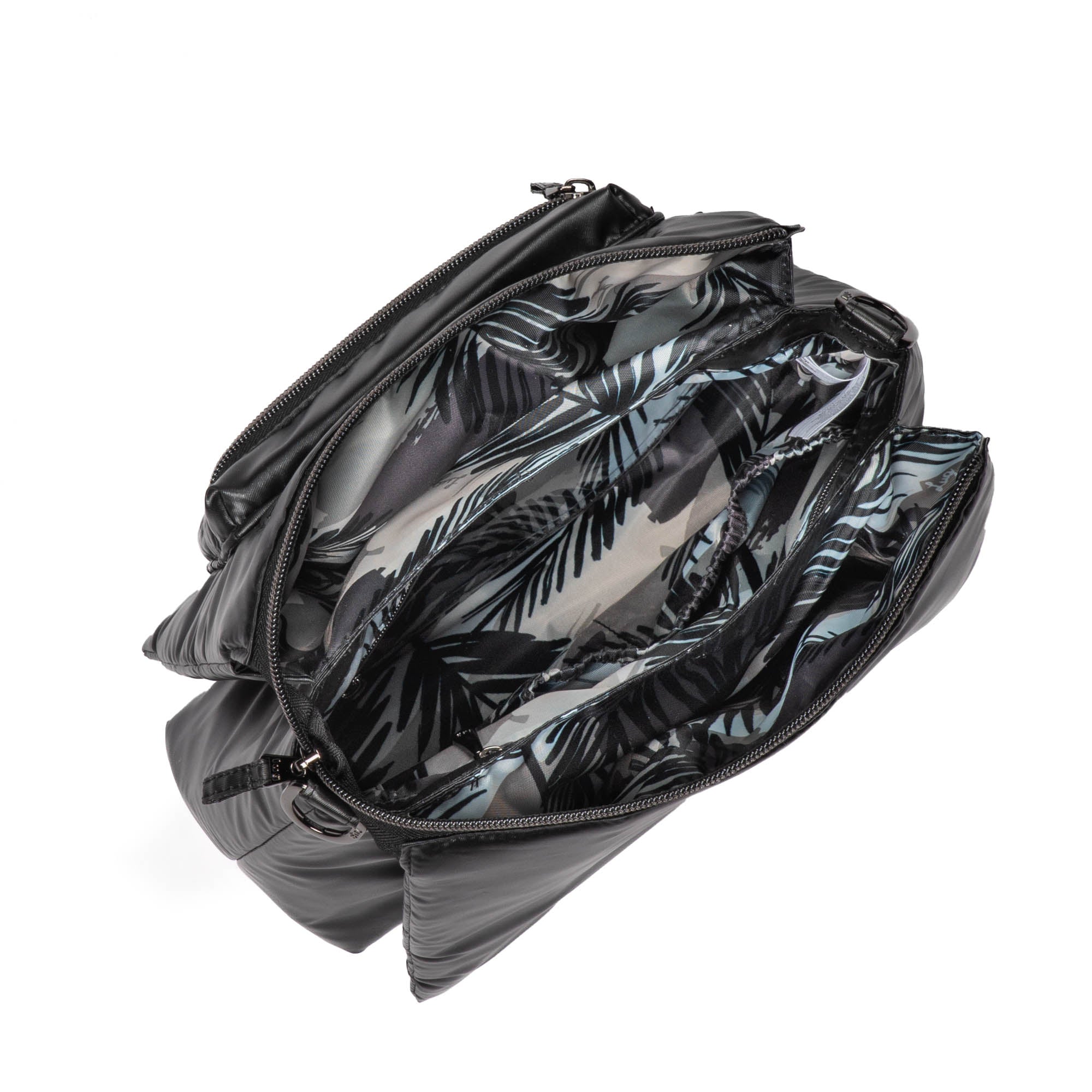 Wander Crossbody Bag - METALLIC BLACK - Wander_MetallicBlack_05