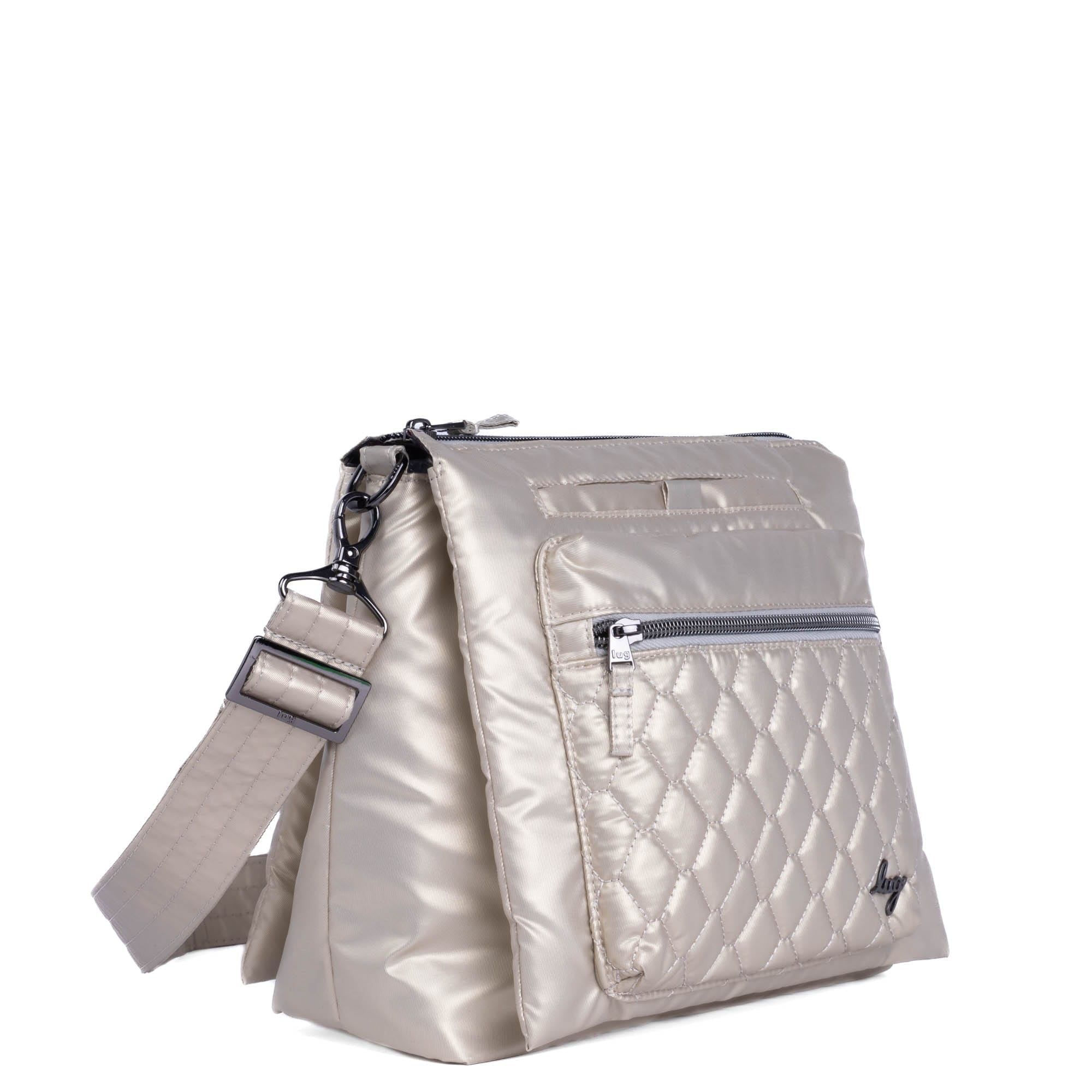 Wander Crossbody Bag - METALLIC CHAMPAGNE - Wander_MetallicChampagne_02