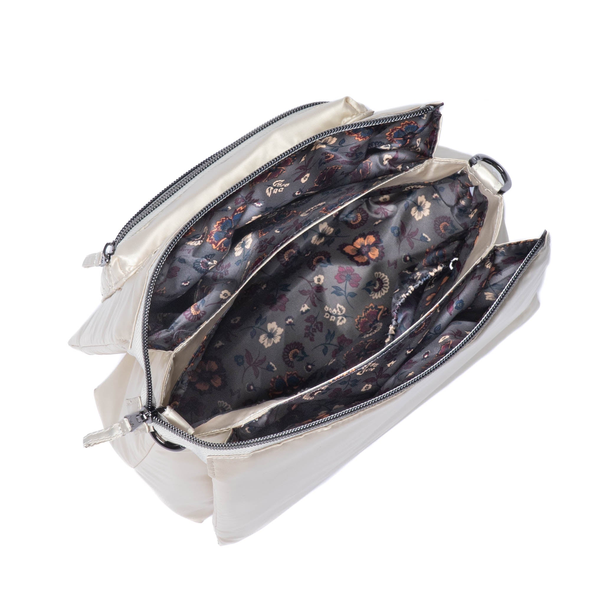 Wander Crossbody Bag - METALLIC CHAMPAGNE - Wander_MetallicChampagne_05