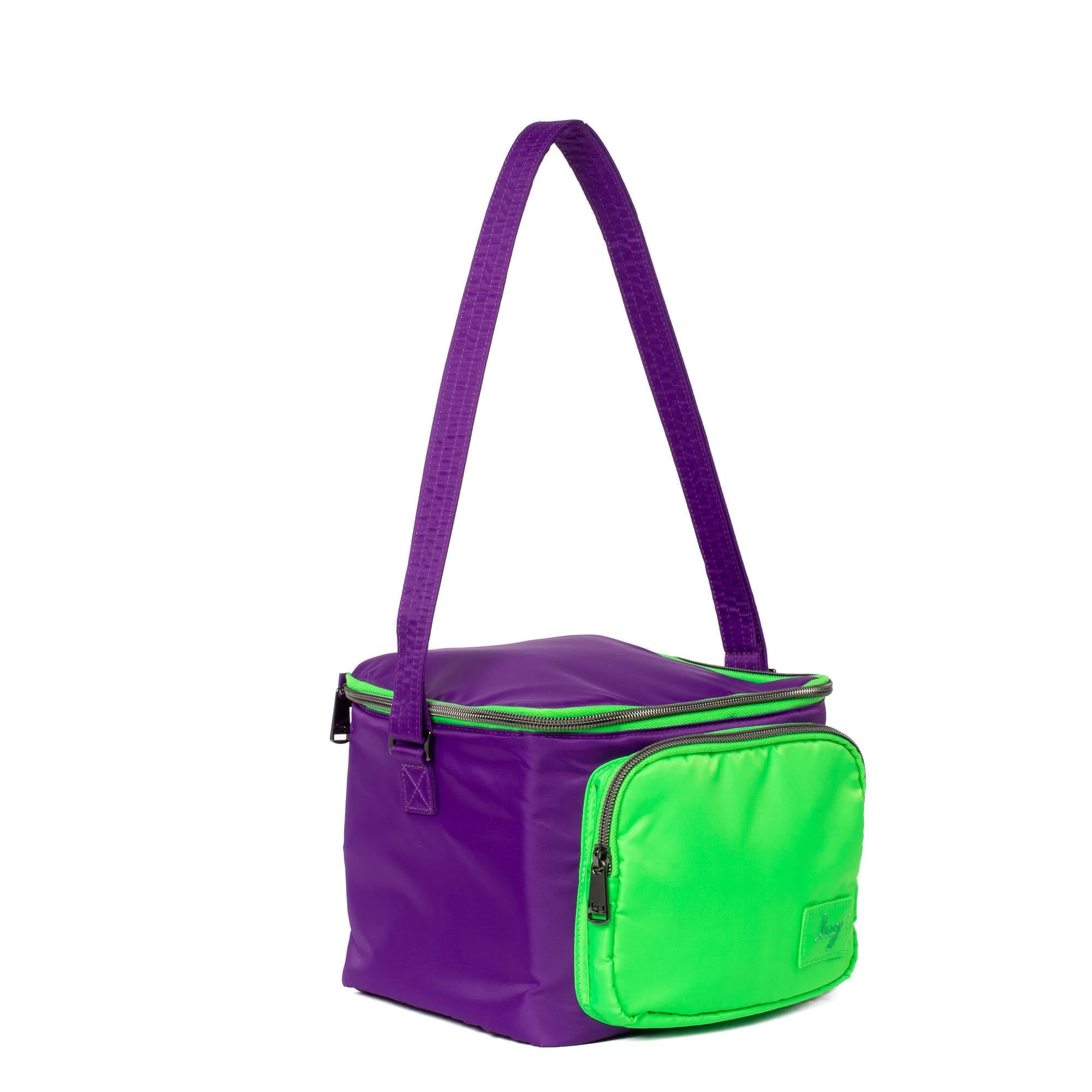 Whisk Lunch Tote Bag - GRAPE PURPLE LIME - WhiskLunchBag_GrapePurpleLime_02