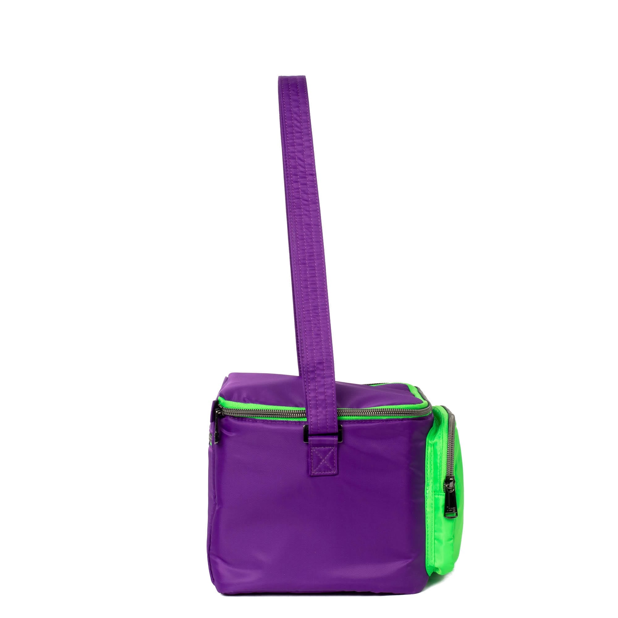 Whisk Lunch Tote Bag - GRAPE PURPLE LIME - WhiskLunchBag_GrapePurpleLime_03