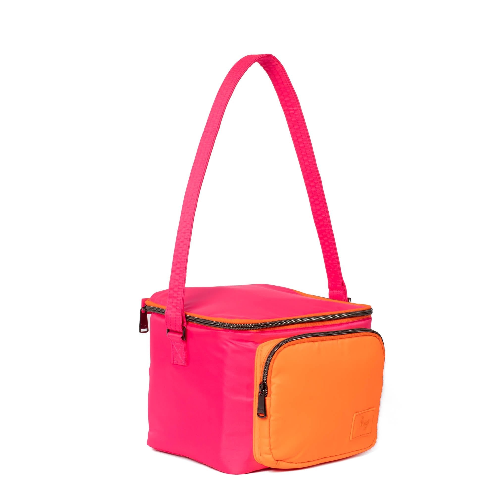 Whisk Lunch Tote Bag - MAGENTA CORAL - WhiskLunchBag_MagentaCoral_02