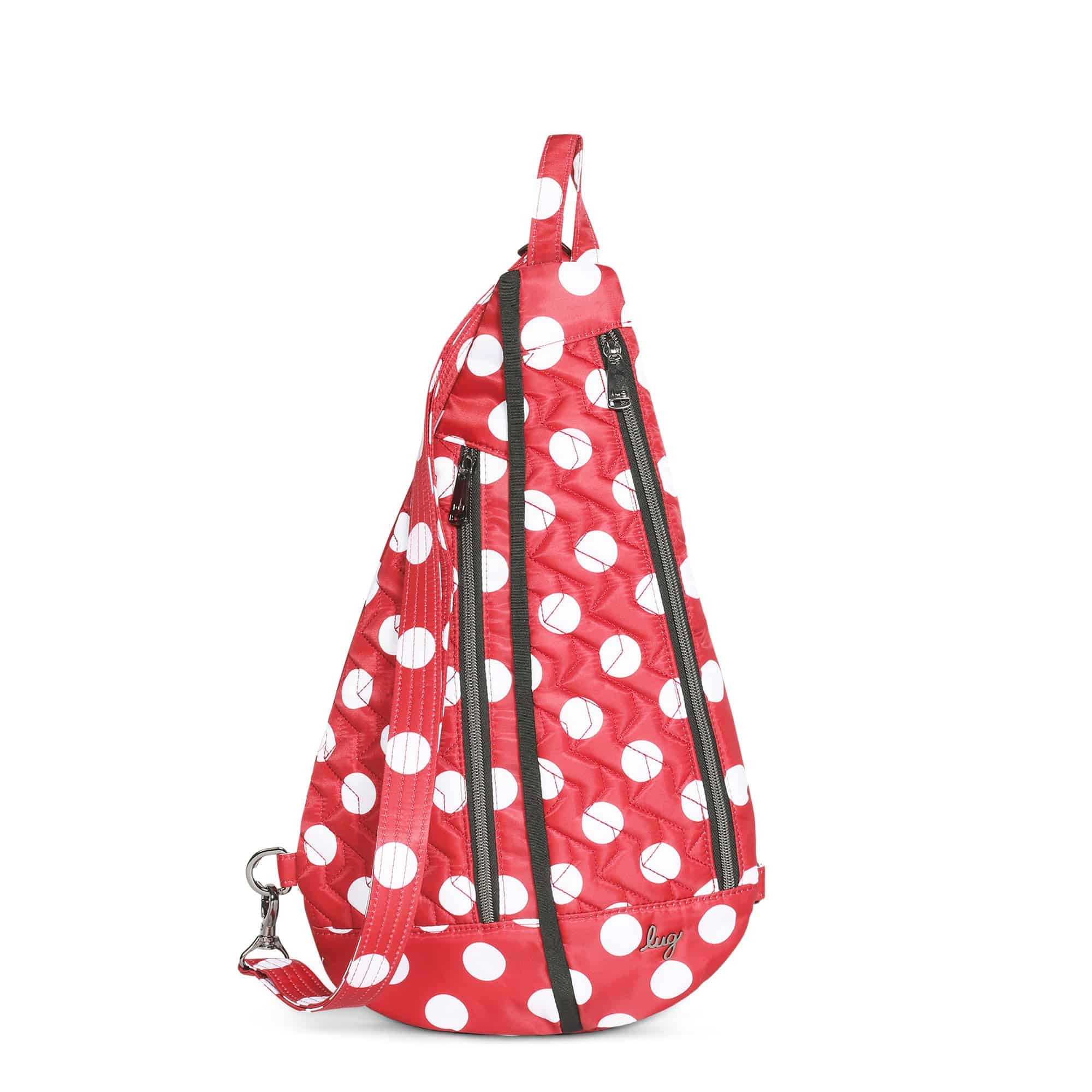 Windsail Sling Bag - CRIMSON LARGE DOT - Windsail_CrimsonLgDot_01