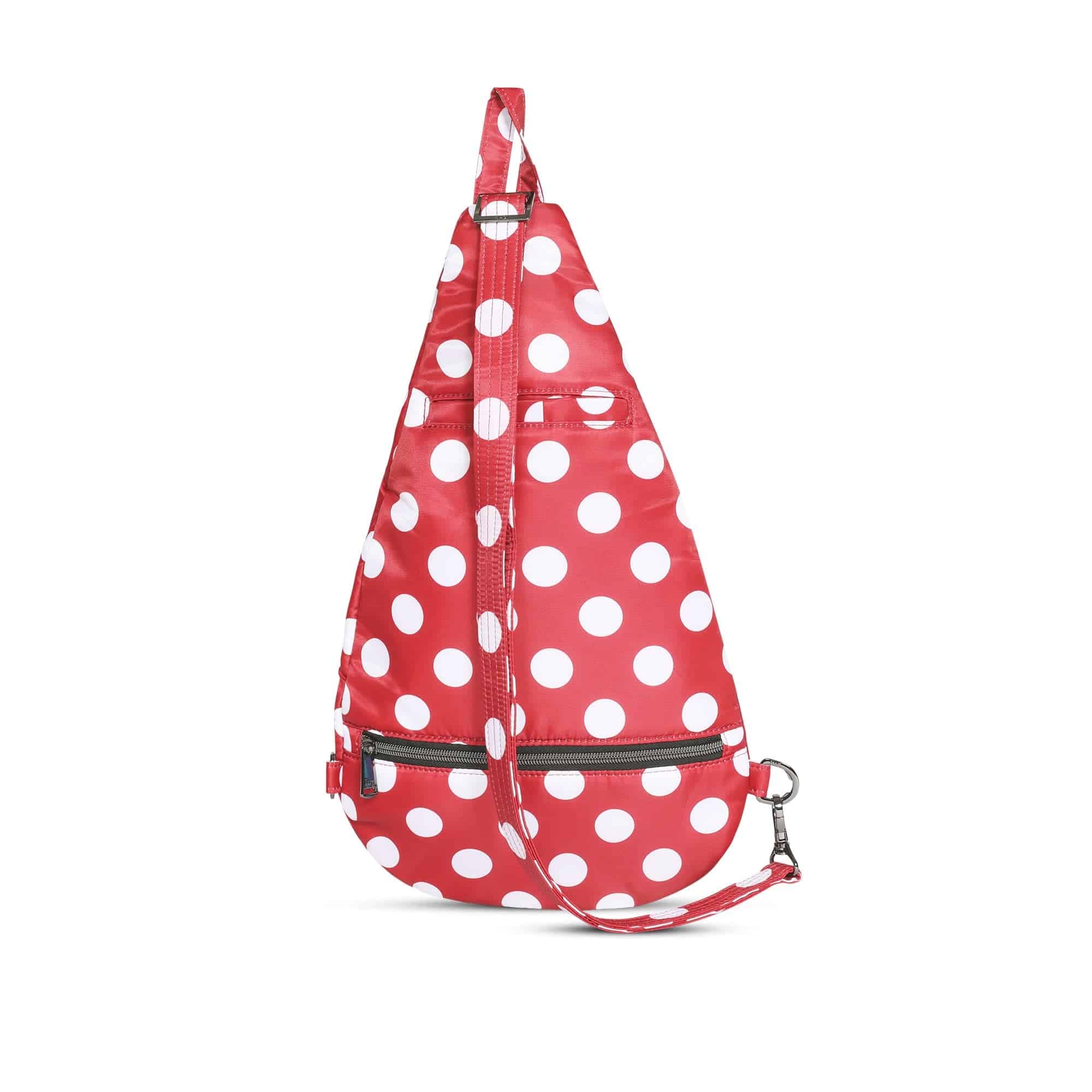 Windsail Sling Bag - CRIMSON LARGE DOT - Windsail_CrimsonLgDot_04