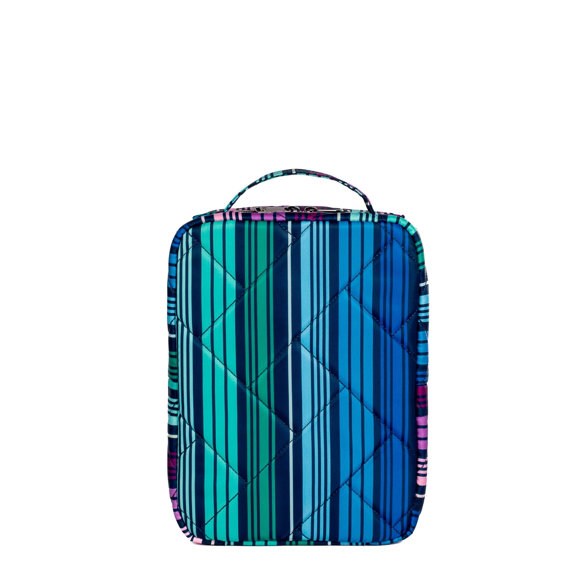 Wingback Hanging Toiletry Case - LOVE STRIPE MULTI - Wingback_LoveStripeMulti_04