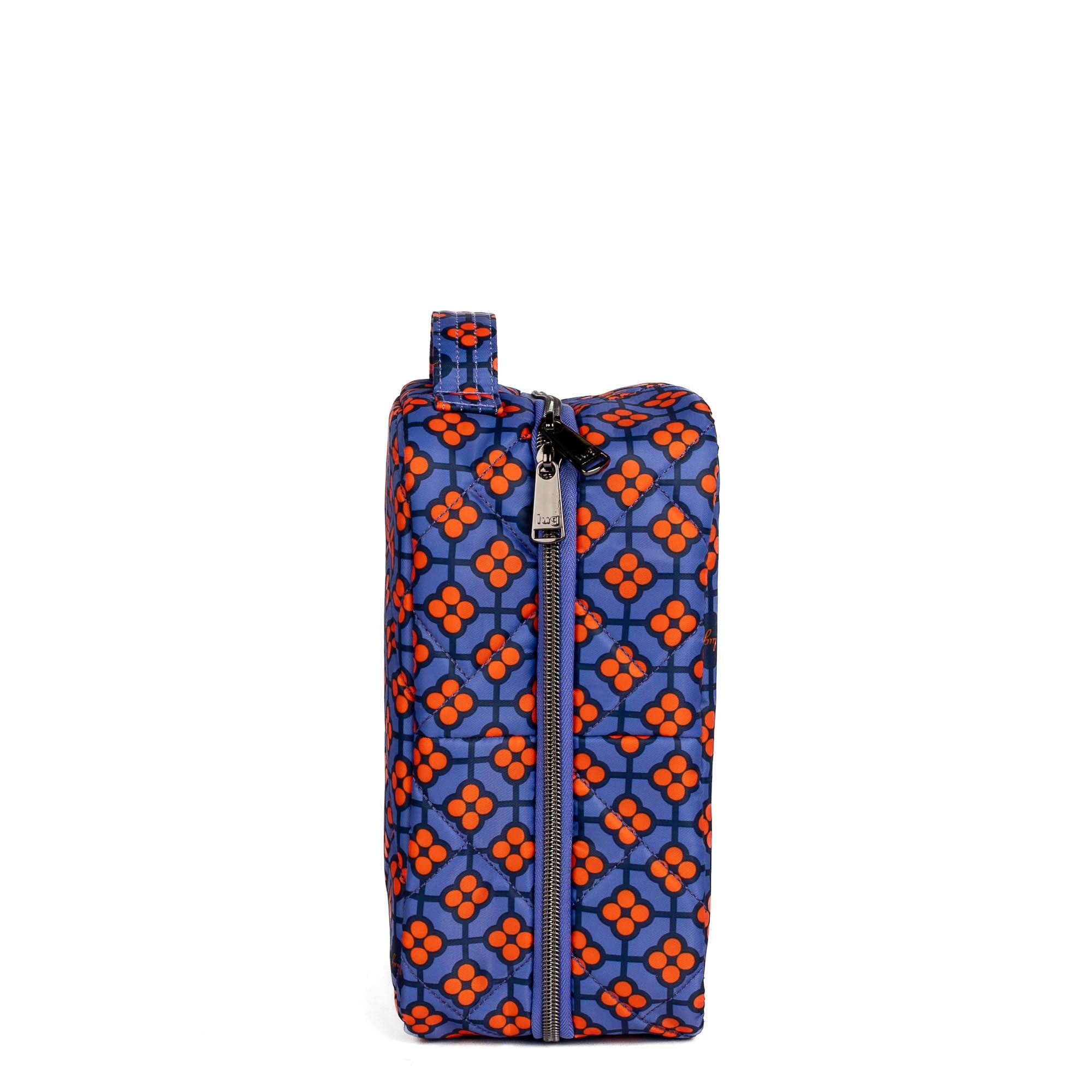Wingback Hanging Toiletry Case - VERY BERRY BLUE - Wingback_VeryBerryBlue_03