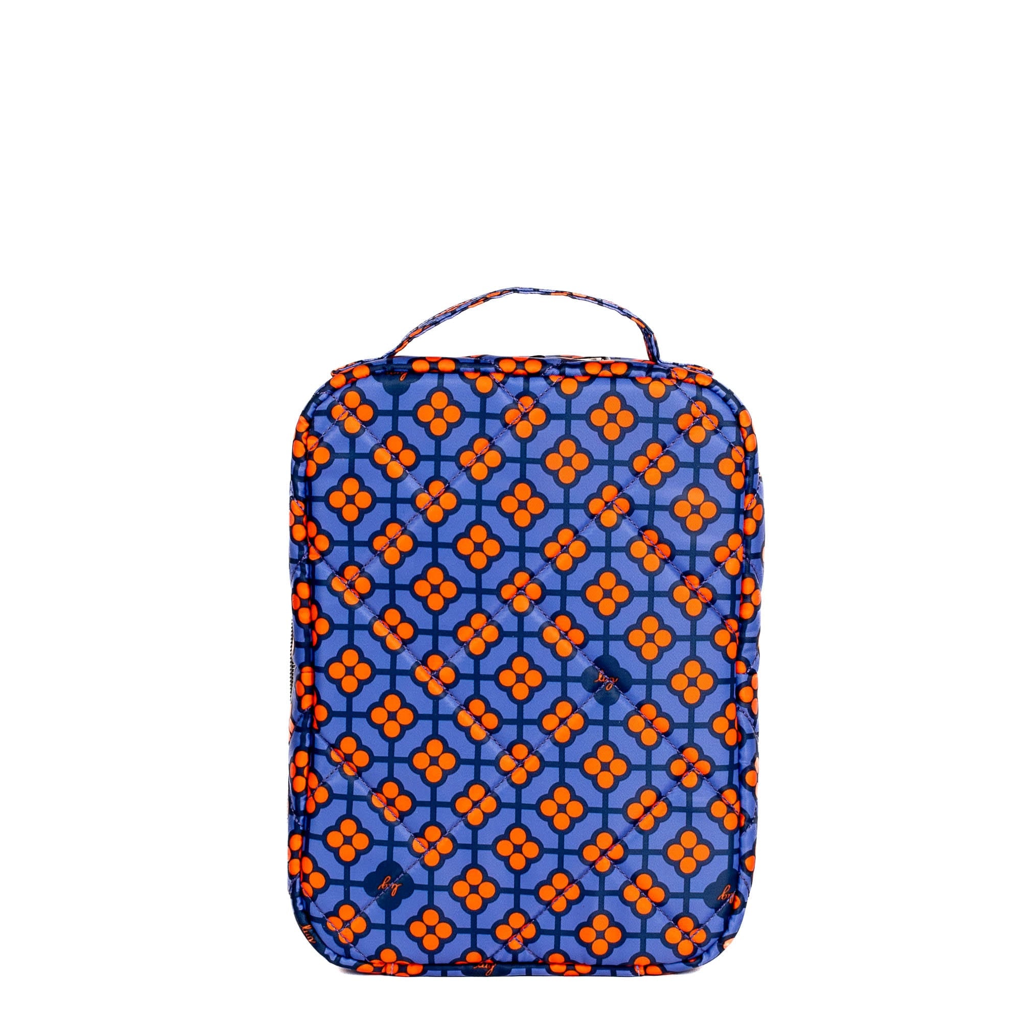 Wingback Hanging Toiletry Case - VERY BERRY BLUE - Wingback_VeryBerryBlue_04