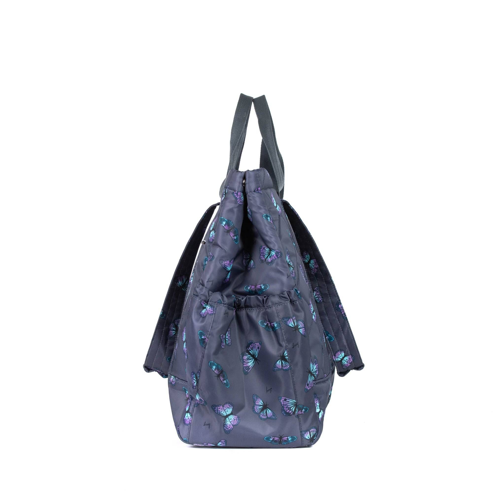 Yacht Carry-All Tote - BUTTERFLY GREY - Yacht_ButterflyGrey_03