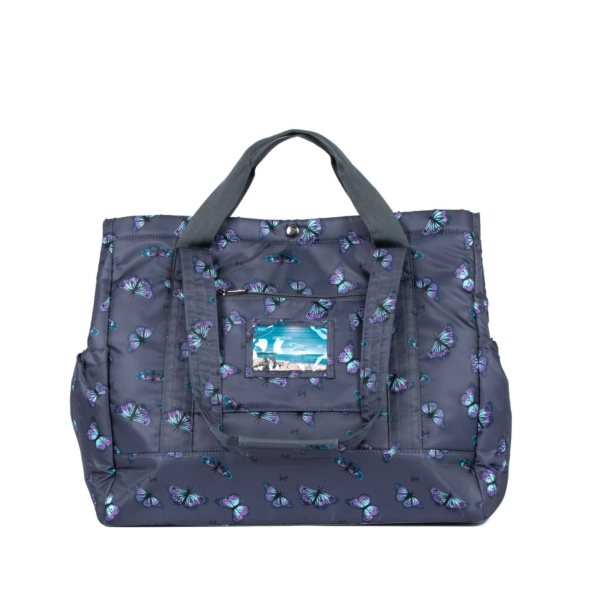 Yacht Carry-All Tote - BUTTERFLY GREY - Yacht_ButterflyGrey_04