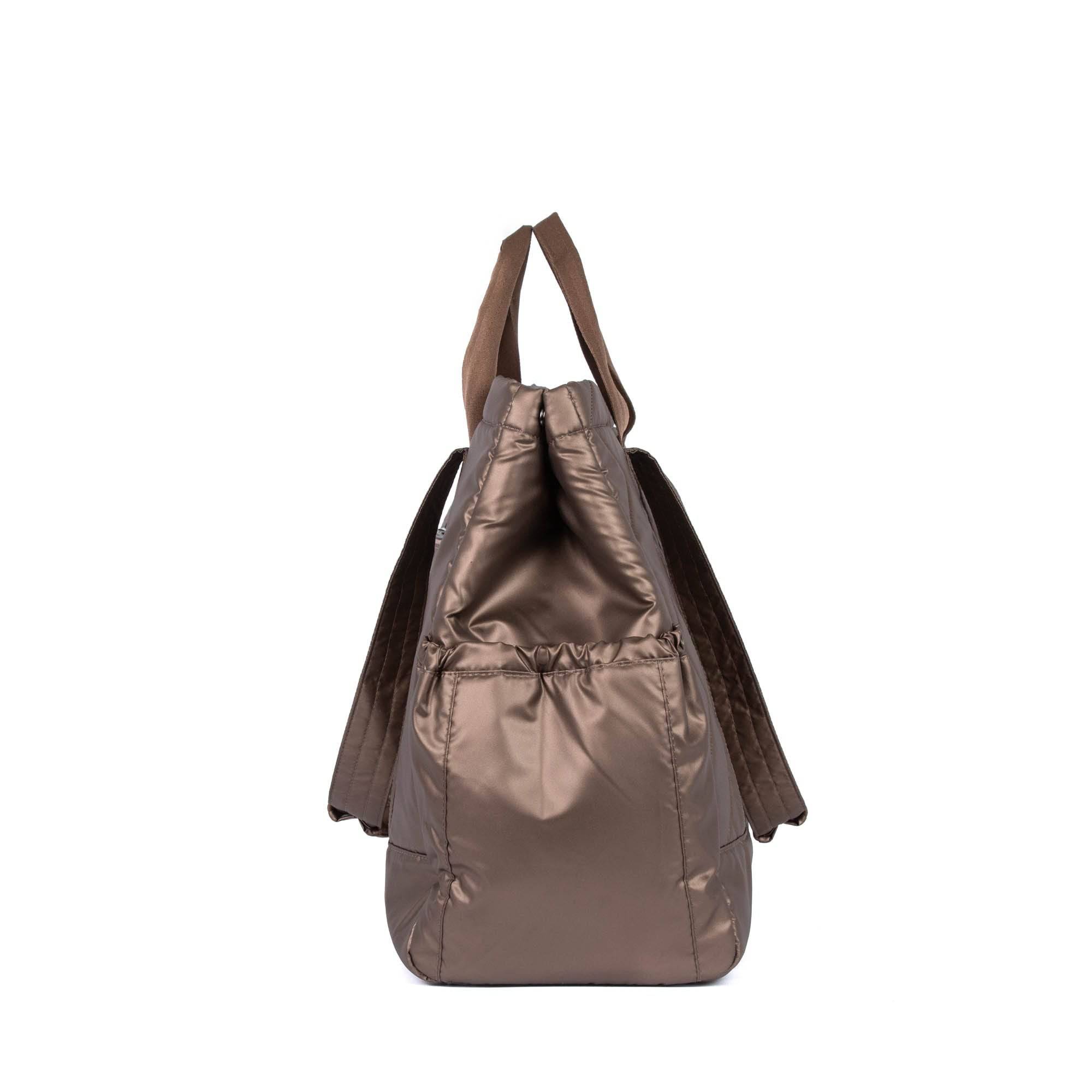 Yacht Carry-All Tote - METALLIC ESPRESSO - Yacht_EspressoMetallic_03