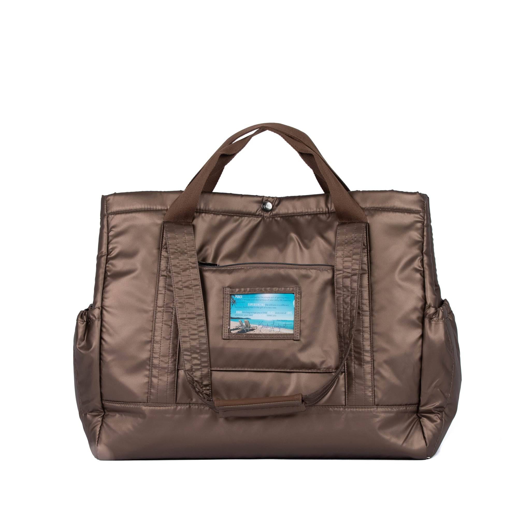 Yacht Carry-All Tote - METALLIC ESPRESSO - Yacht_EspressoMetallic_04