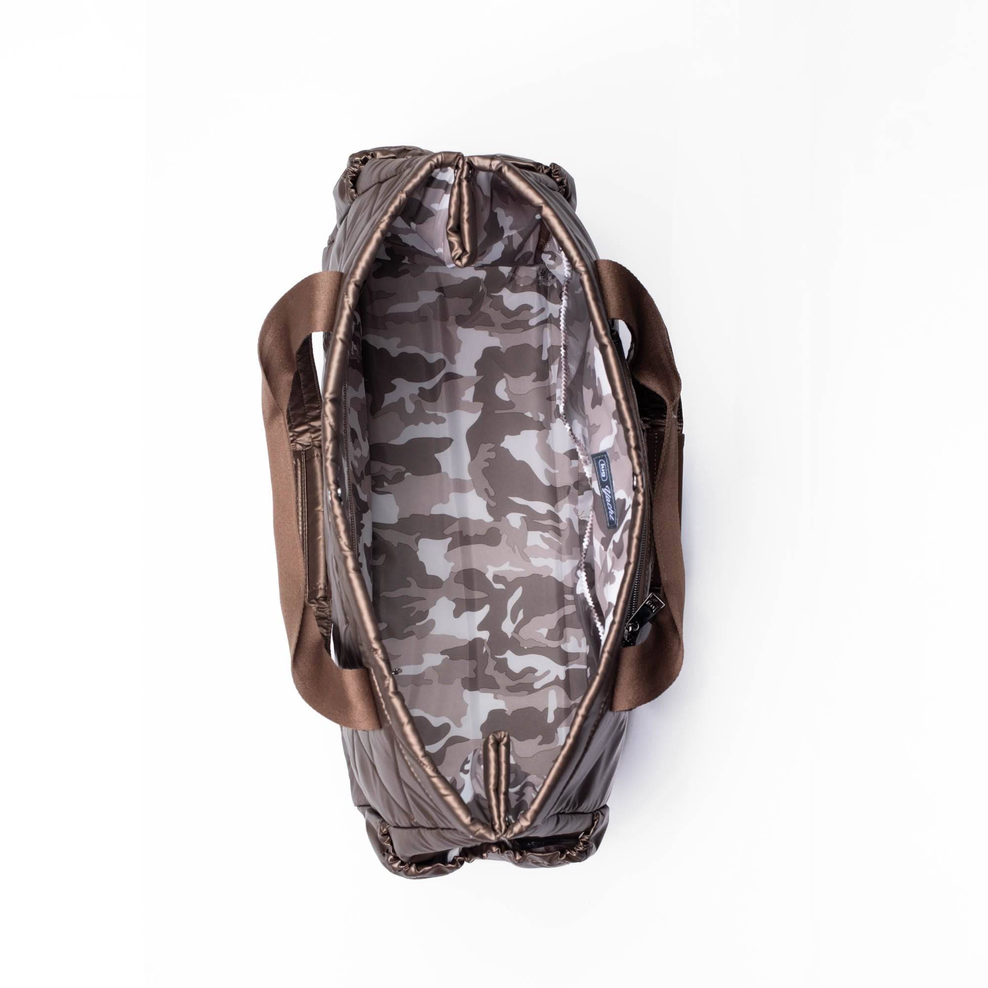 Yacht Carry-All Tote - METALLIC ESPRESSO - Yacht_EspressoMetallic_05