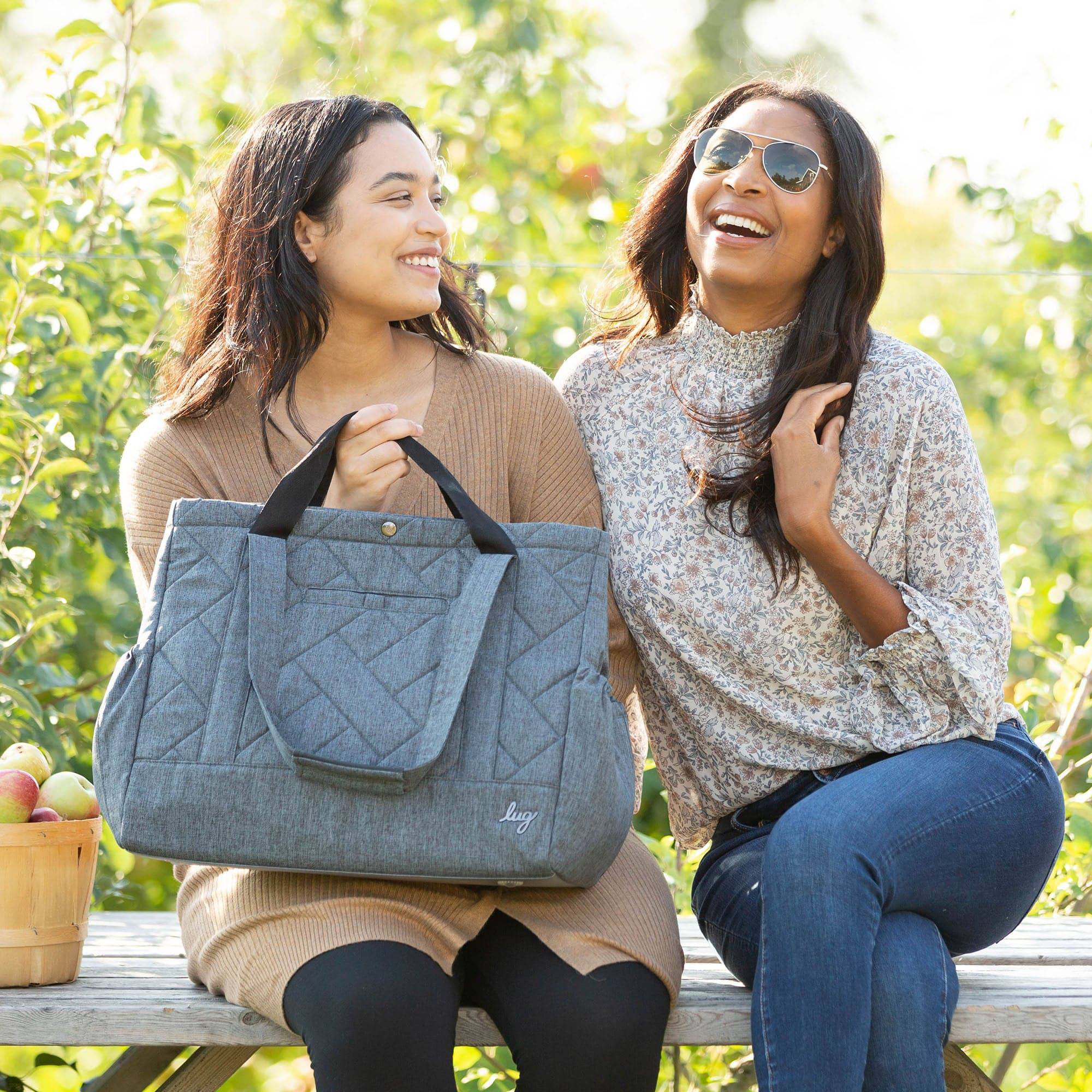 Yacht Carry-All Tote - HEATHER GREY - Yacht_Hover