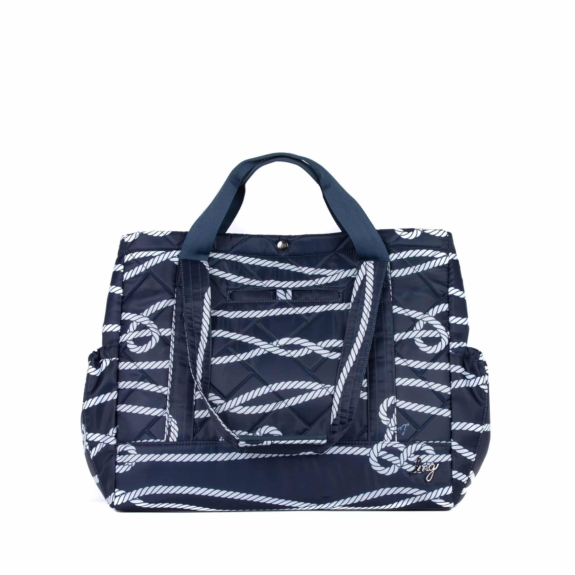 Yacht Carry-All Tote - NAUTICAL NAVY - Yacht_NauticalNavy_01