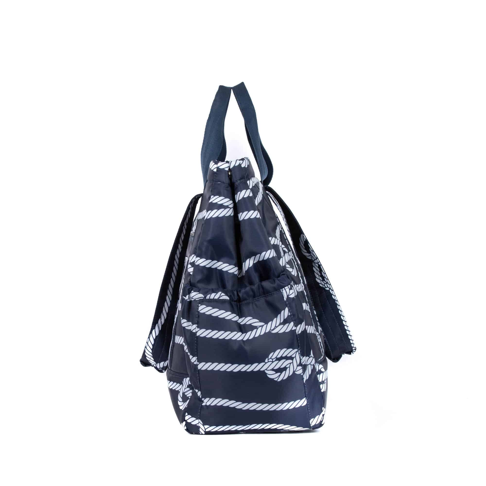 Yacht Carry-All Tote - NAUTICAL NAVY - Yacht_NauticalNavy_03