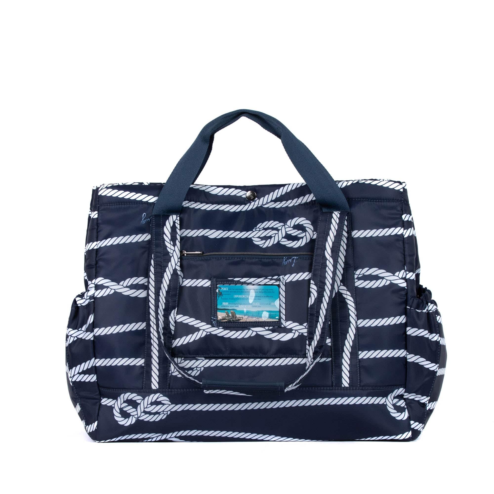 Yacht Carry-All Tote - NAUTICAL NAVY - Yacht_NauticalNavy_04