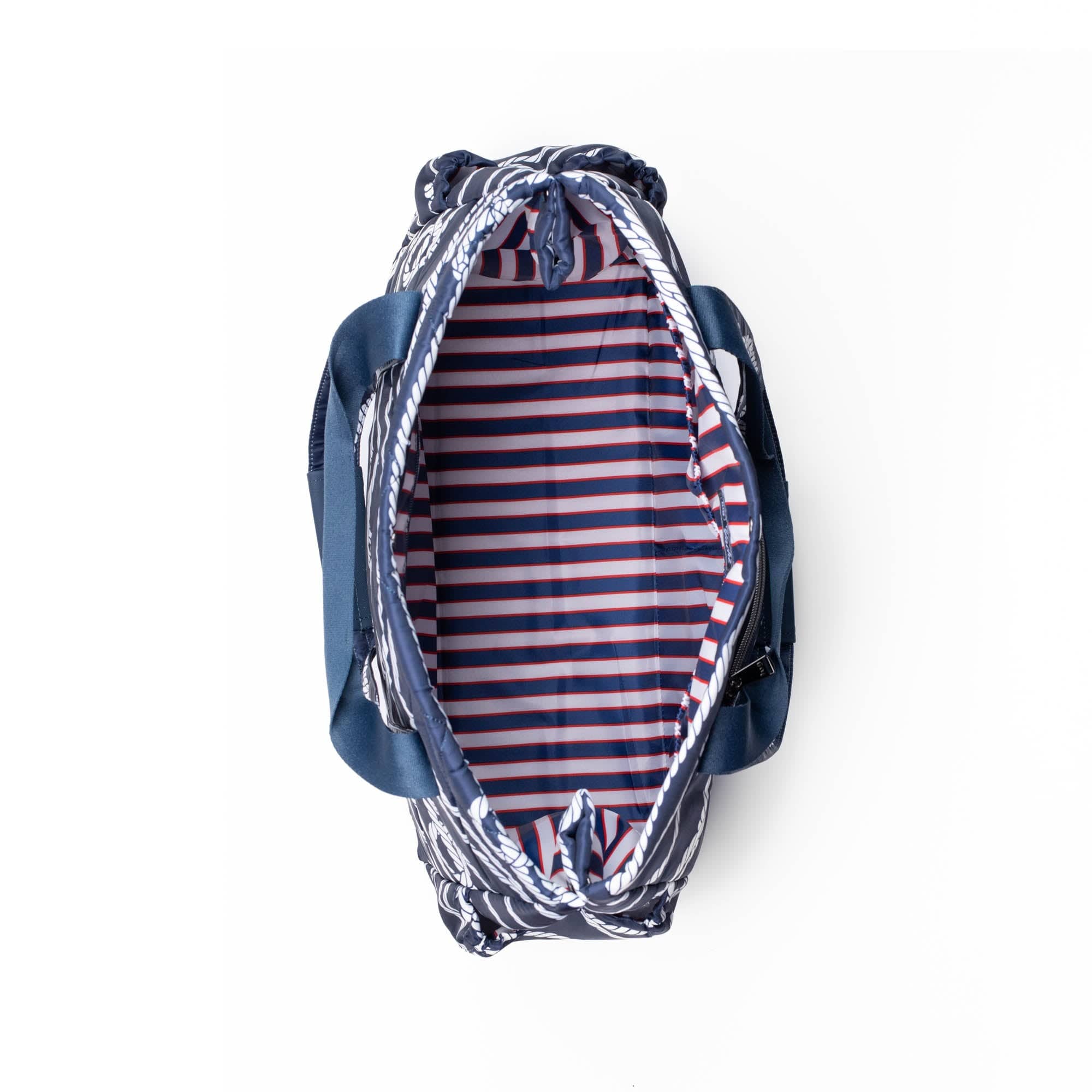 Yacht Carry-All Tote - NAUTICAL NAVY - Yacht_NauticalNavy_05