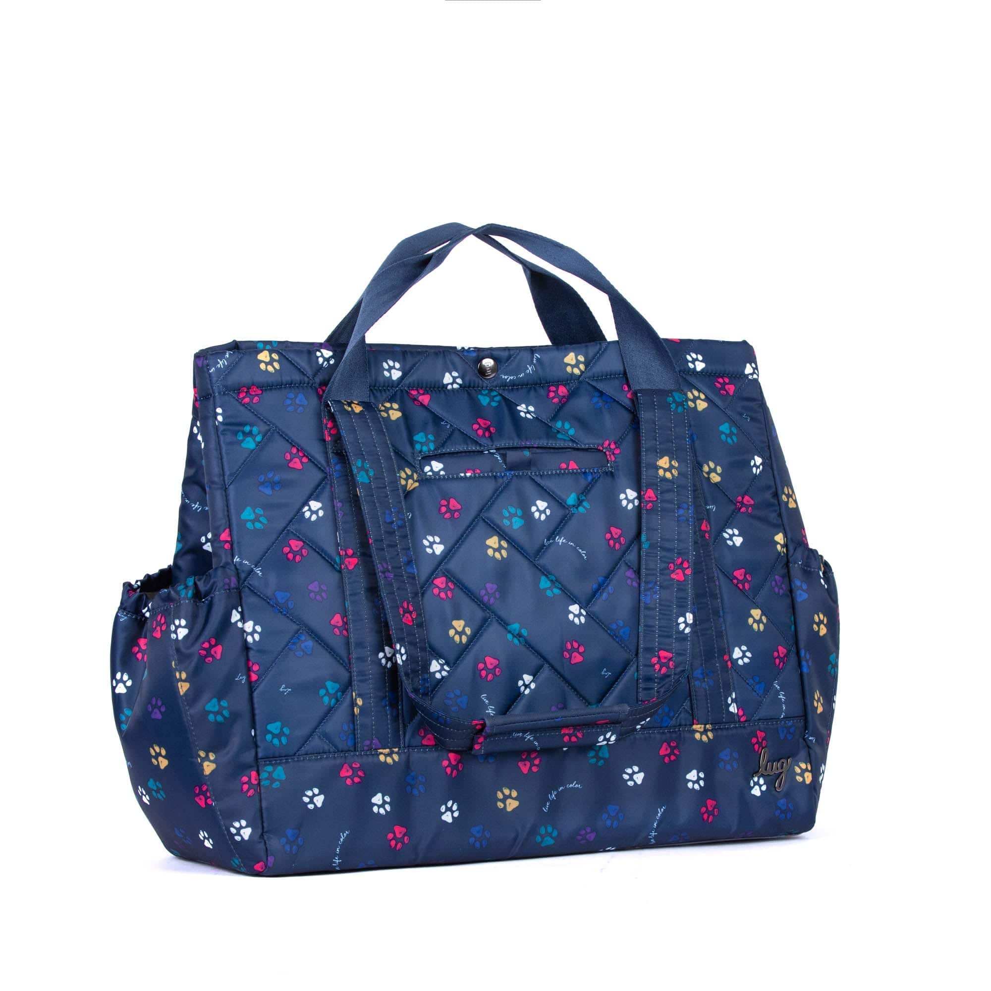 Yacht Carry-All Tote - PAWS NAVY - Yacht_PawsNavy_02