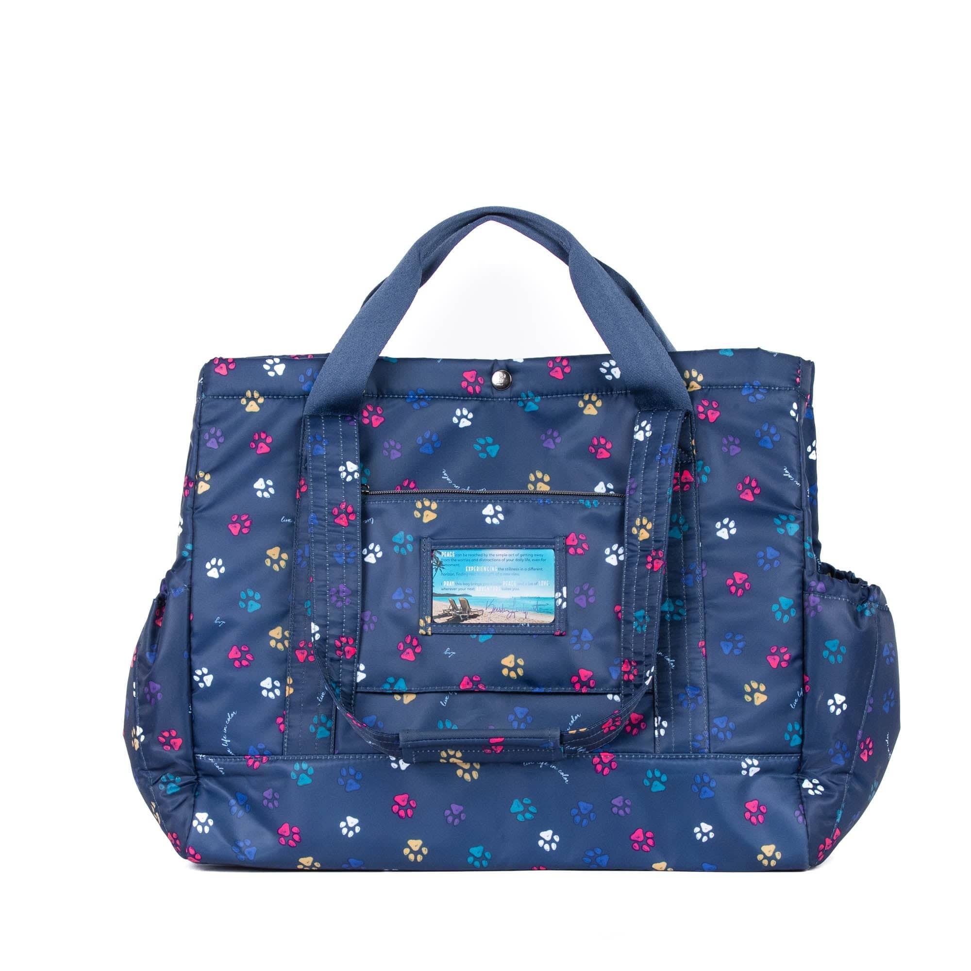 Yacht Carry-All Tote - PAWS NAVY - Yacht_PawsNavy_04