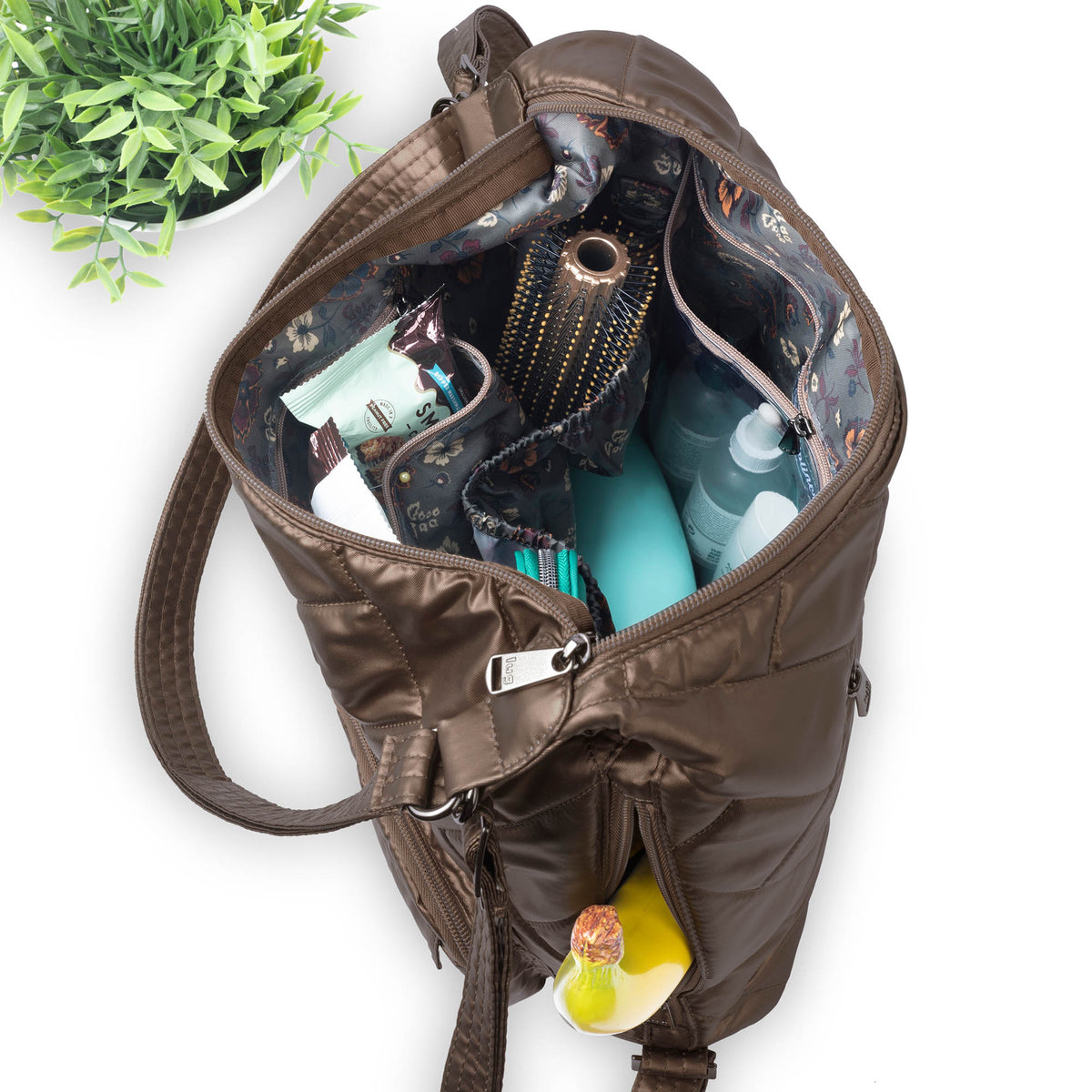 Zipliner 2 Convertible Hobo Bag - BLACK RAINBOW STITCH - Zipliner2_Lifestyle_03