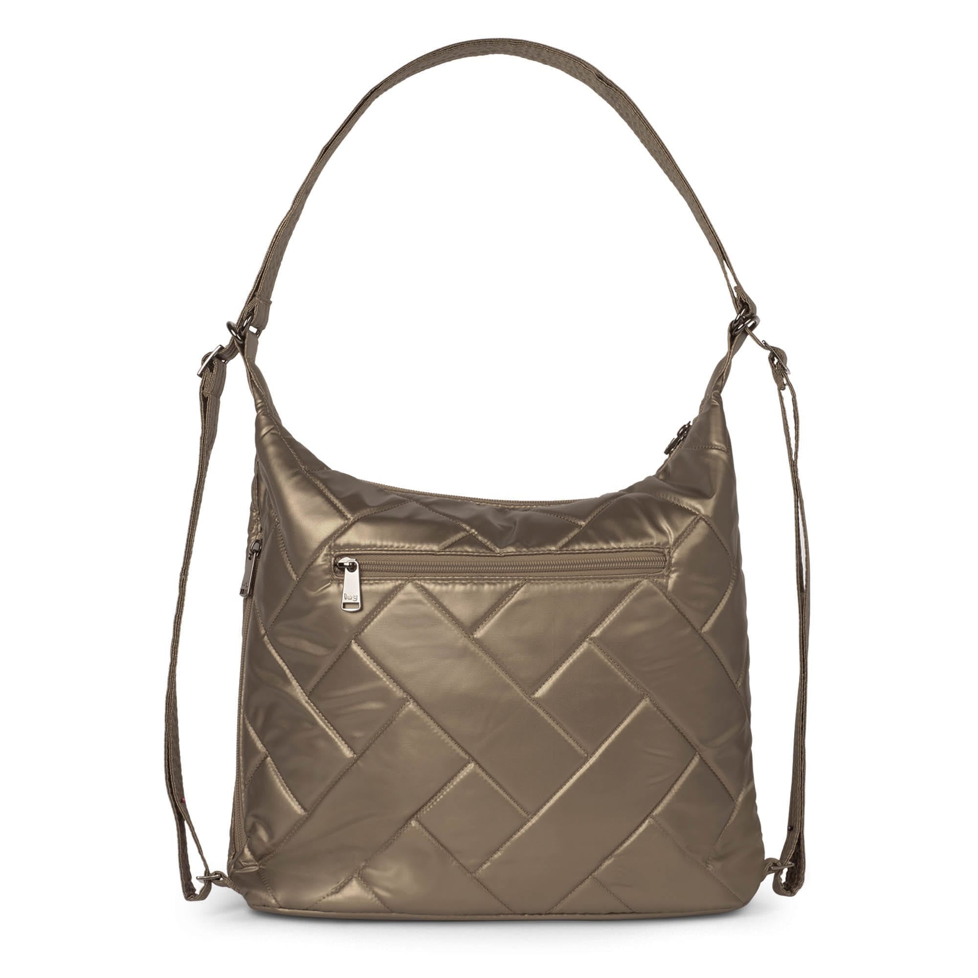 Zipliner 2 Convertible Hobo Bag - METALLIC WALNUT - Zipliner2_MetallicWalnut_04