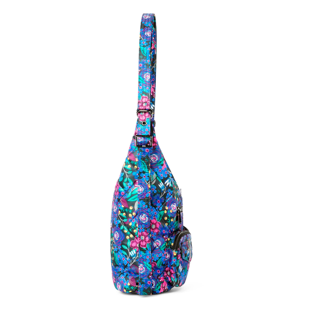 Zipliner 2 Convertible Hobo Bag - WHIMSY BLACK - Zipliner2_WhimsyBlack_03