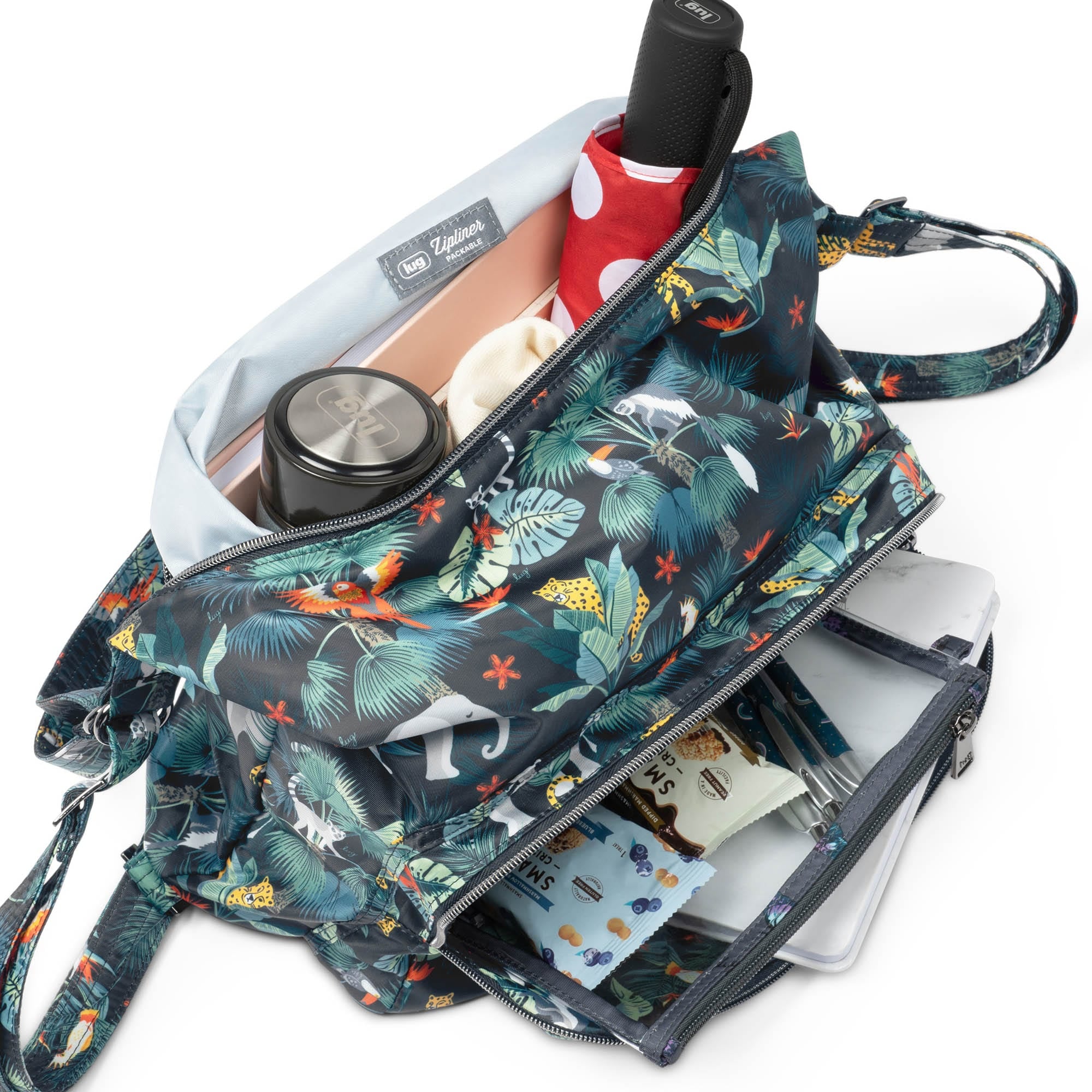 Zipliner Packable Convertible Hobo Bag - - ZiplinerPackable_Lifestyle_04