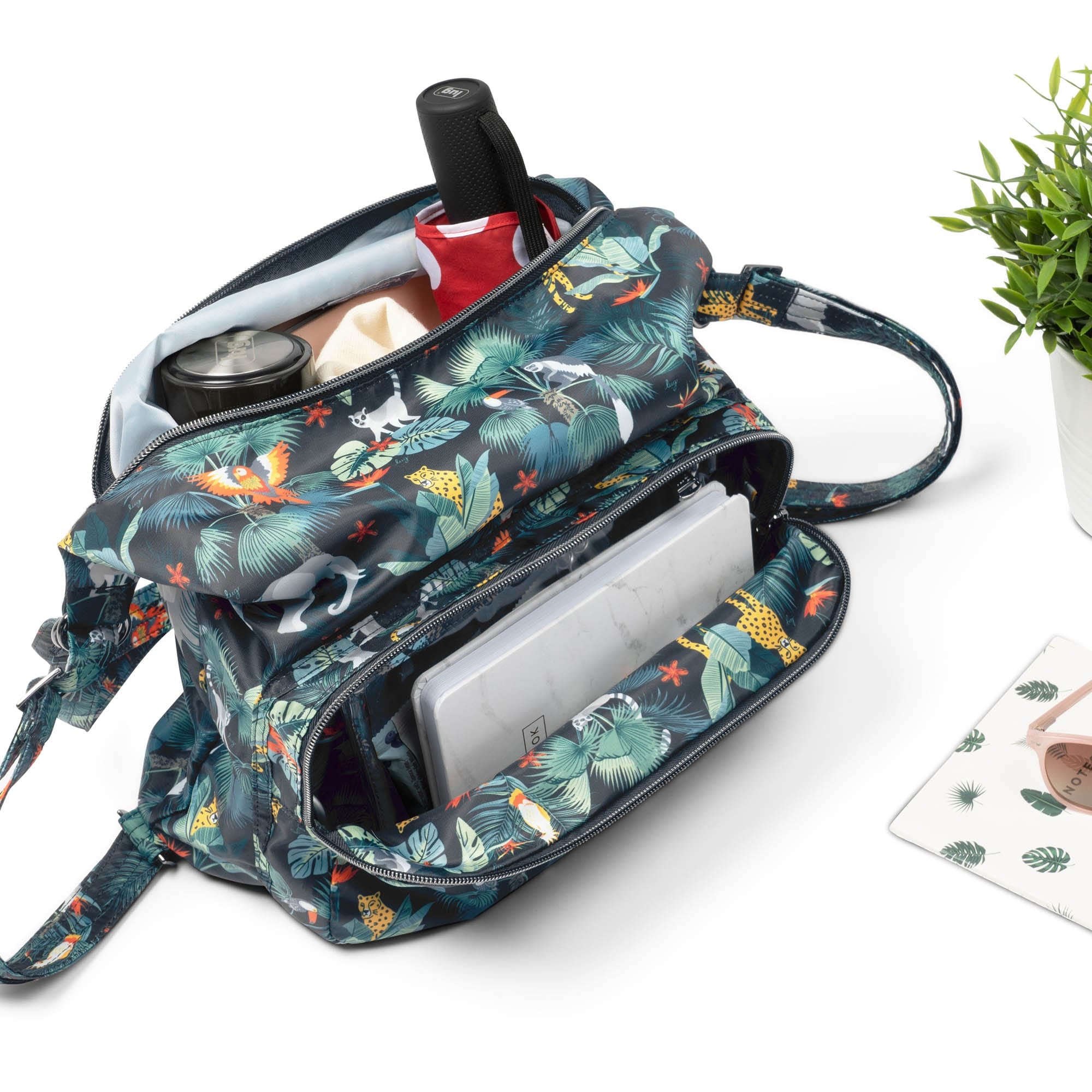 Zipliner Packable Convertible Hobo Bag - - ZiplinerPackable_Lifestyle_05