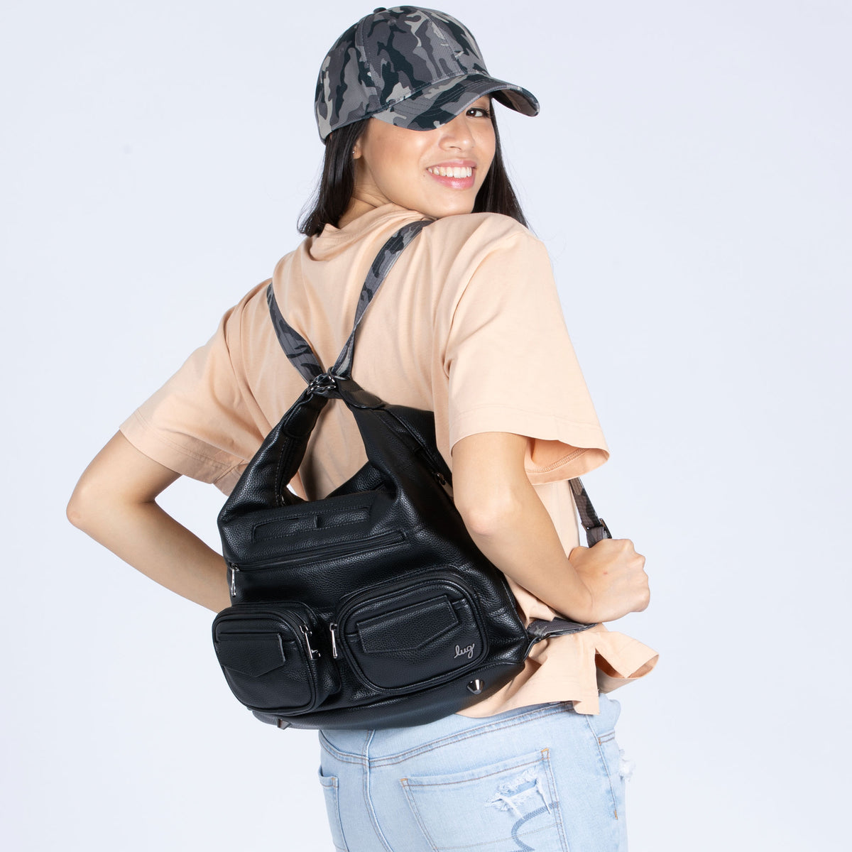 Zipliner Classic VL Convertible Hobo Bag