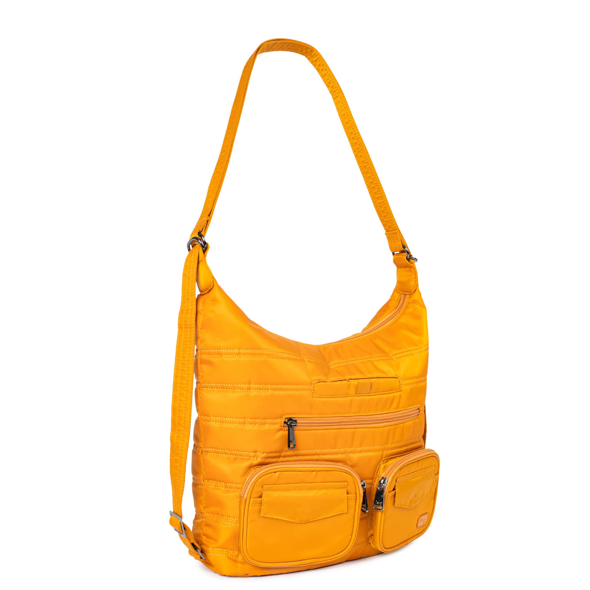 Zipliner Convertible Hobo Bag - WINE RED - Zipliner_AmberYellow_02