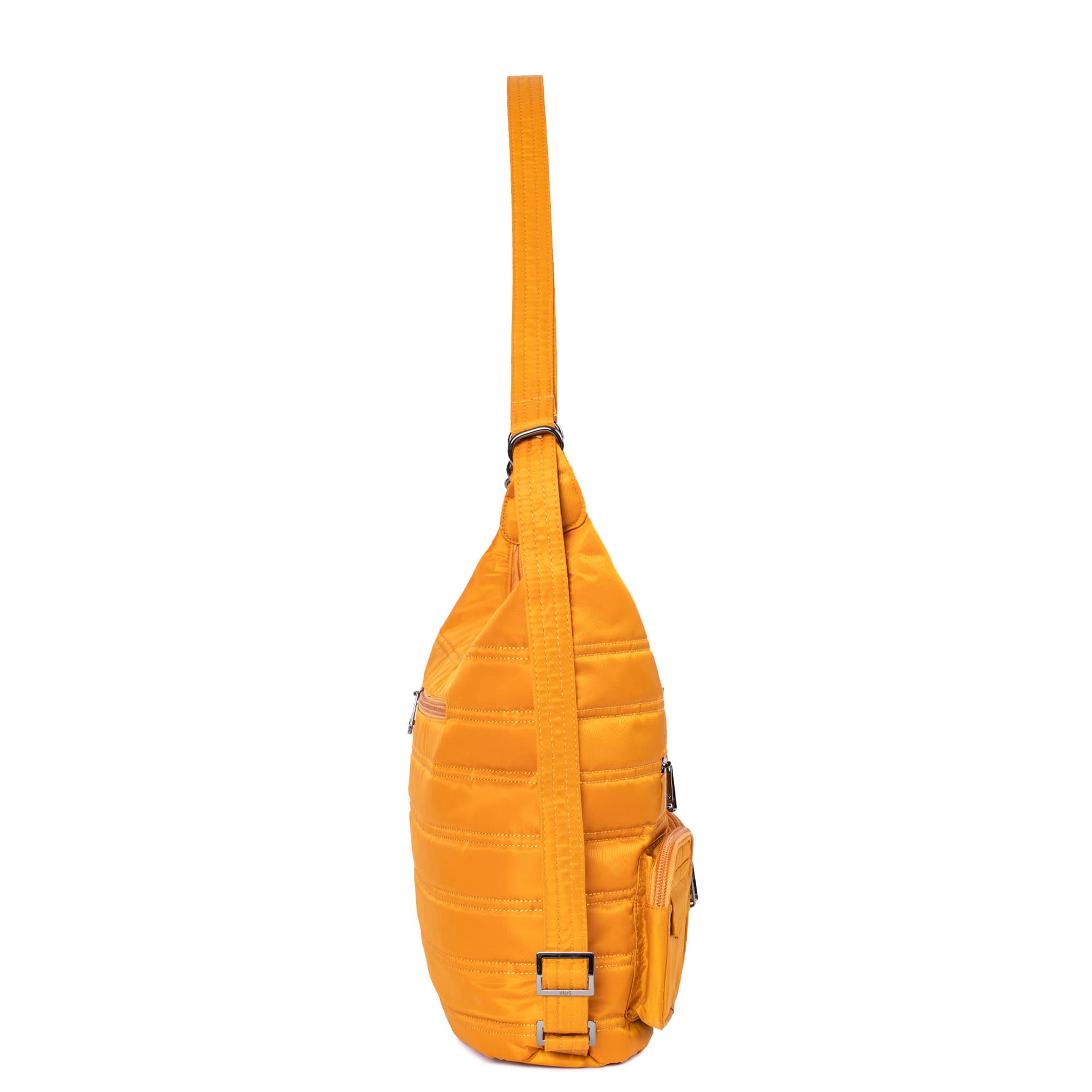 Zipliner Convertible Hobo Bag - WINE RED - Zipliner_AmberYellow_03