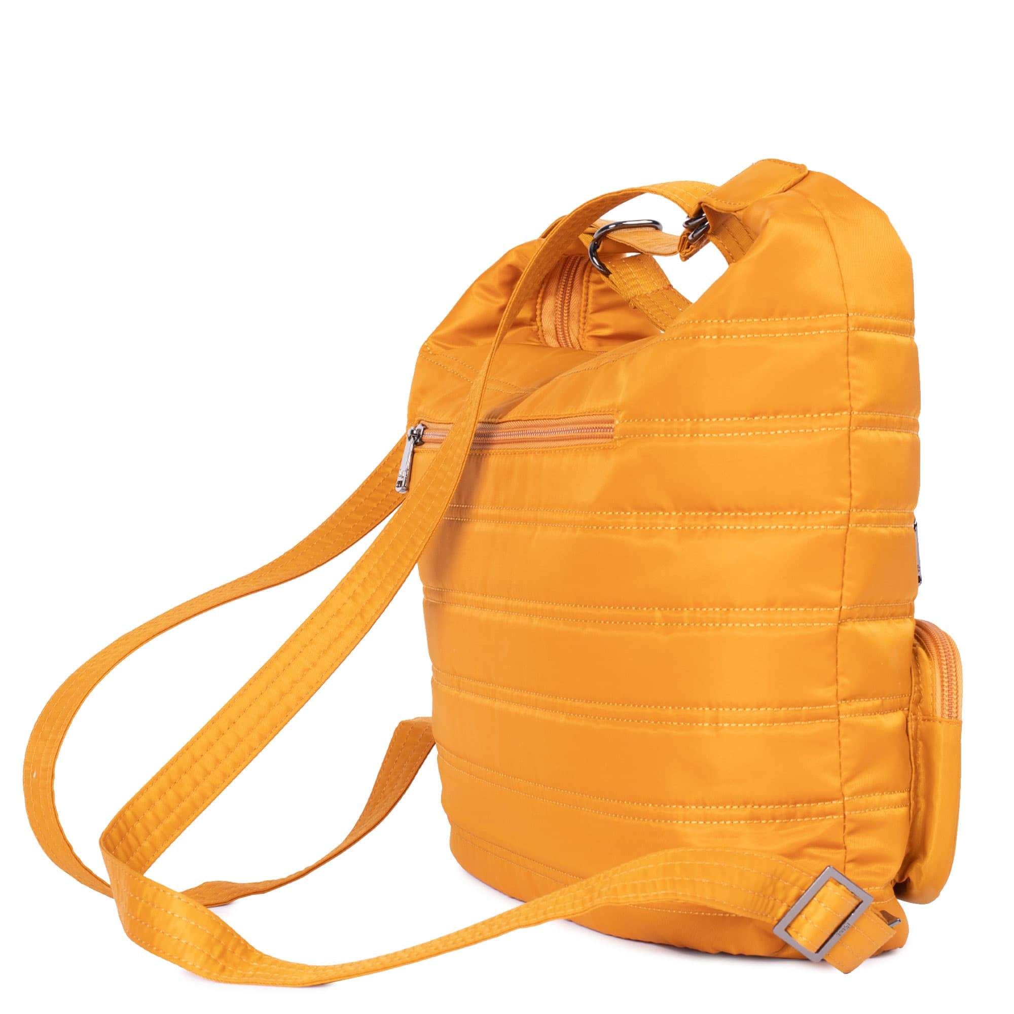 Zipliner Convertible Hobo Bag - WINE RED - Zipliner_AmberYellow_04a