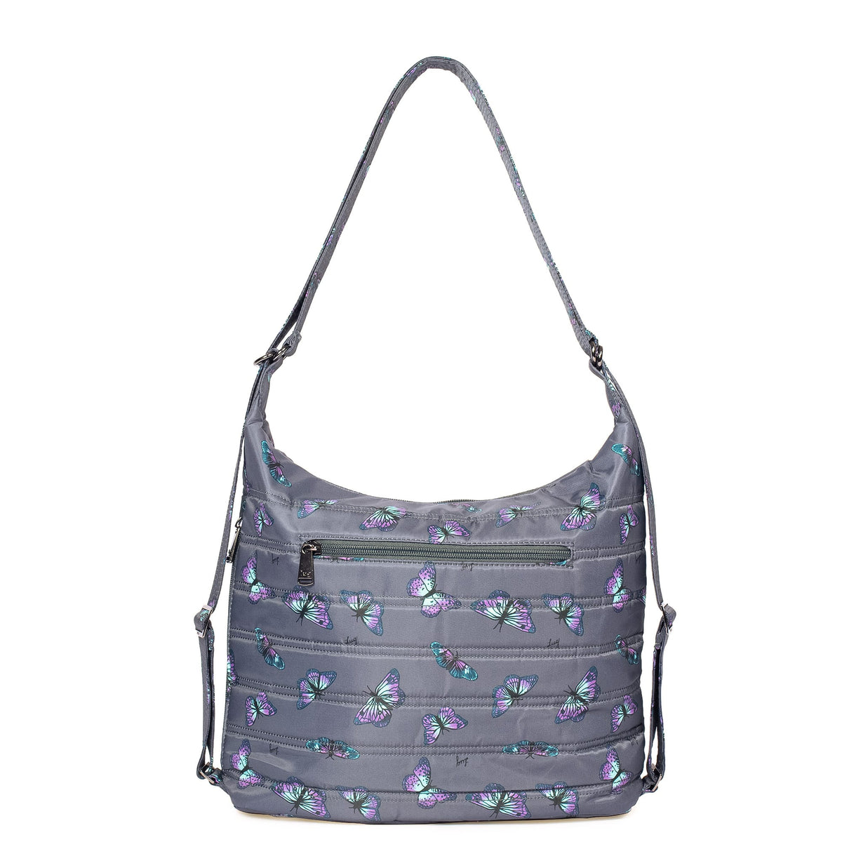 Zipliner Convertible Hobo Bag