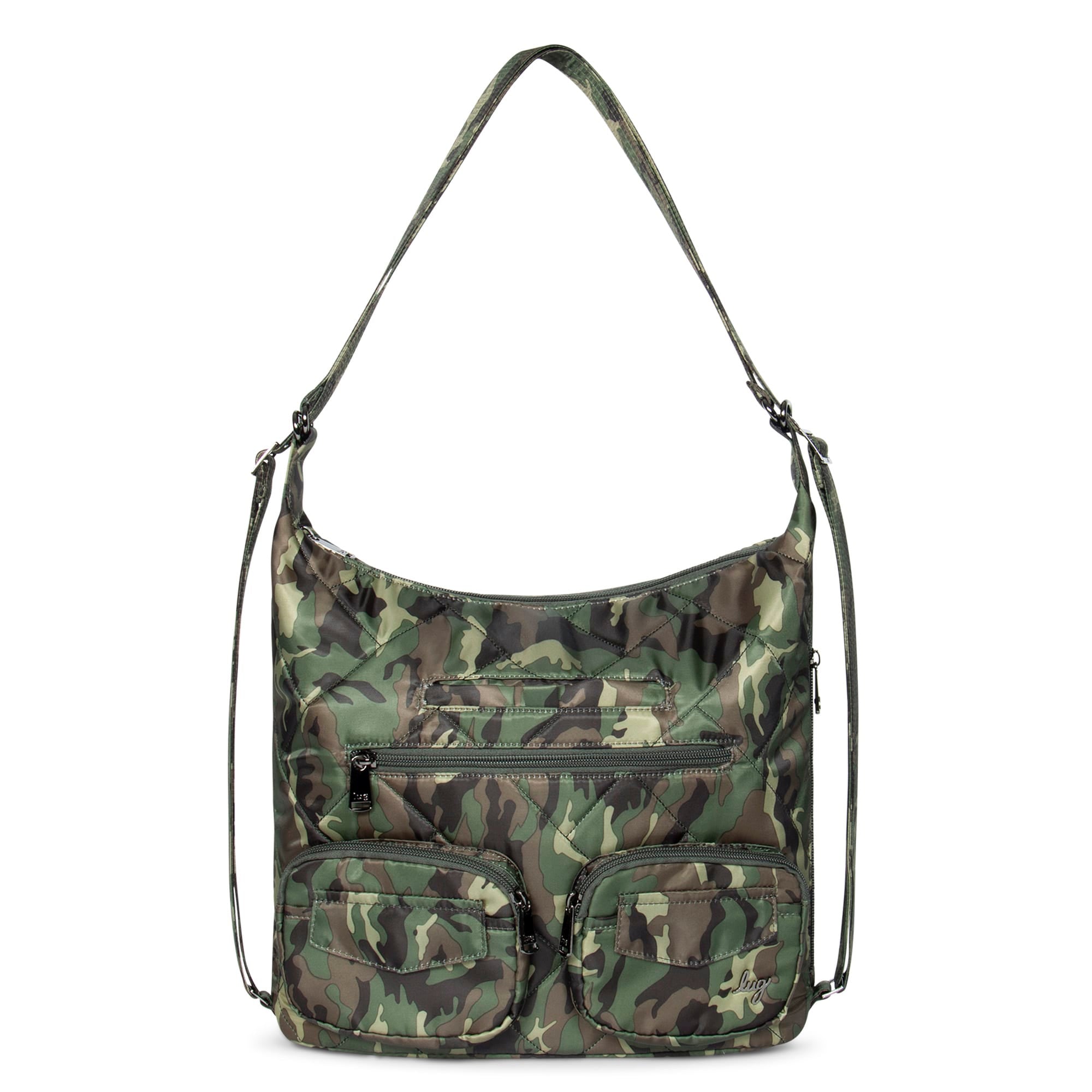 Zipliner 2 Convertible Hobo Bag - CAMO GREEN - Zipliner_CamoGreen_01_e4c0ba4c-0202-4cd9-b2a4-4138bb37f56f