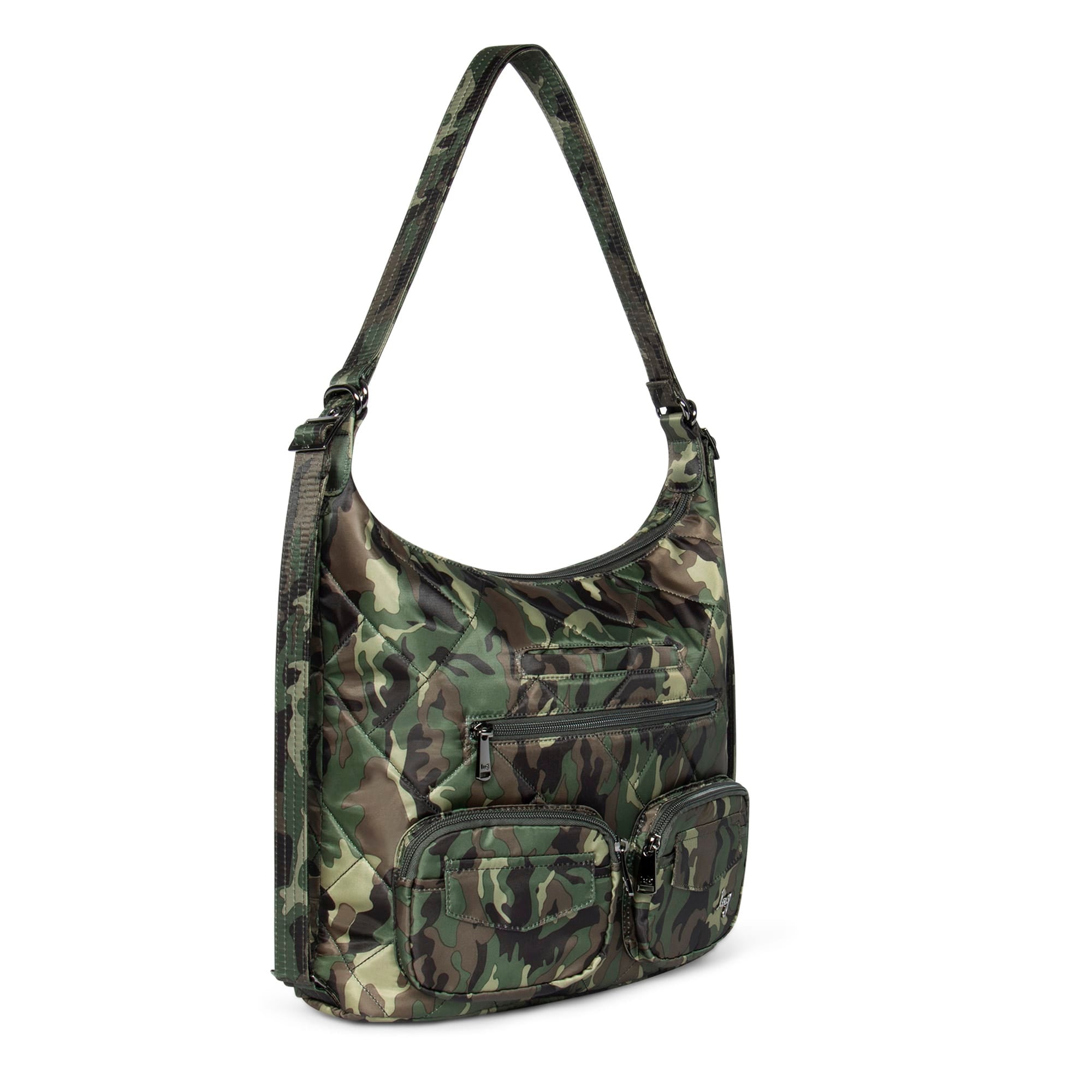 Zipliner 2 Convertible Hobo Bag - CAMO GREEN - Zipliner_CamoGreen_02_4326b15e-d28e-4560-8d49-c6a53b938a76