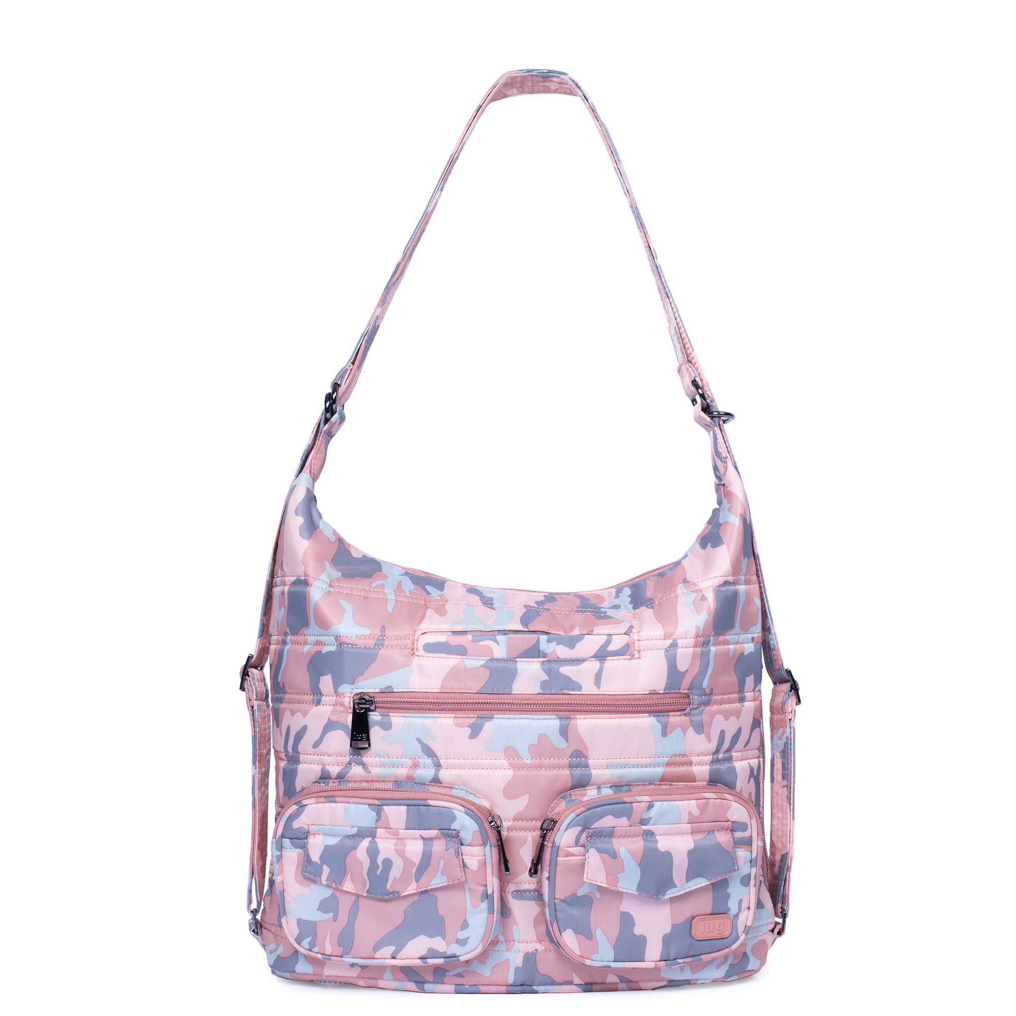 Zipliner Convertible Hobo Bag - CAMO ROSE - Zipliner_CamoRose_01