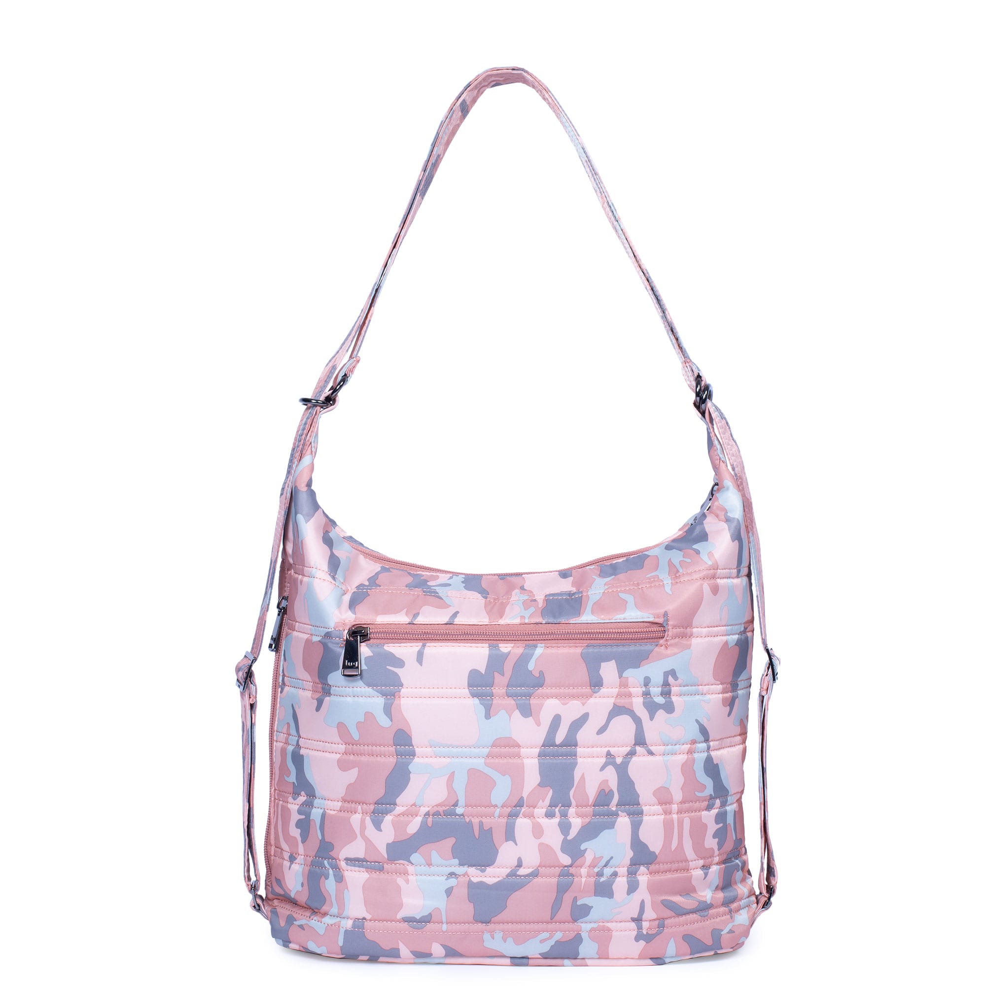 Zipliner Convertible Hobo Bag - CAMO ROSE - Zipliner_CamoRose_04