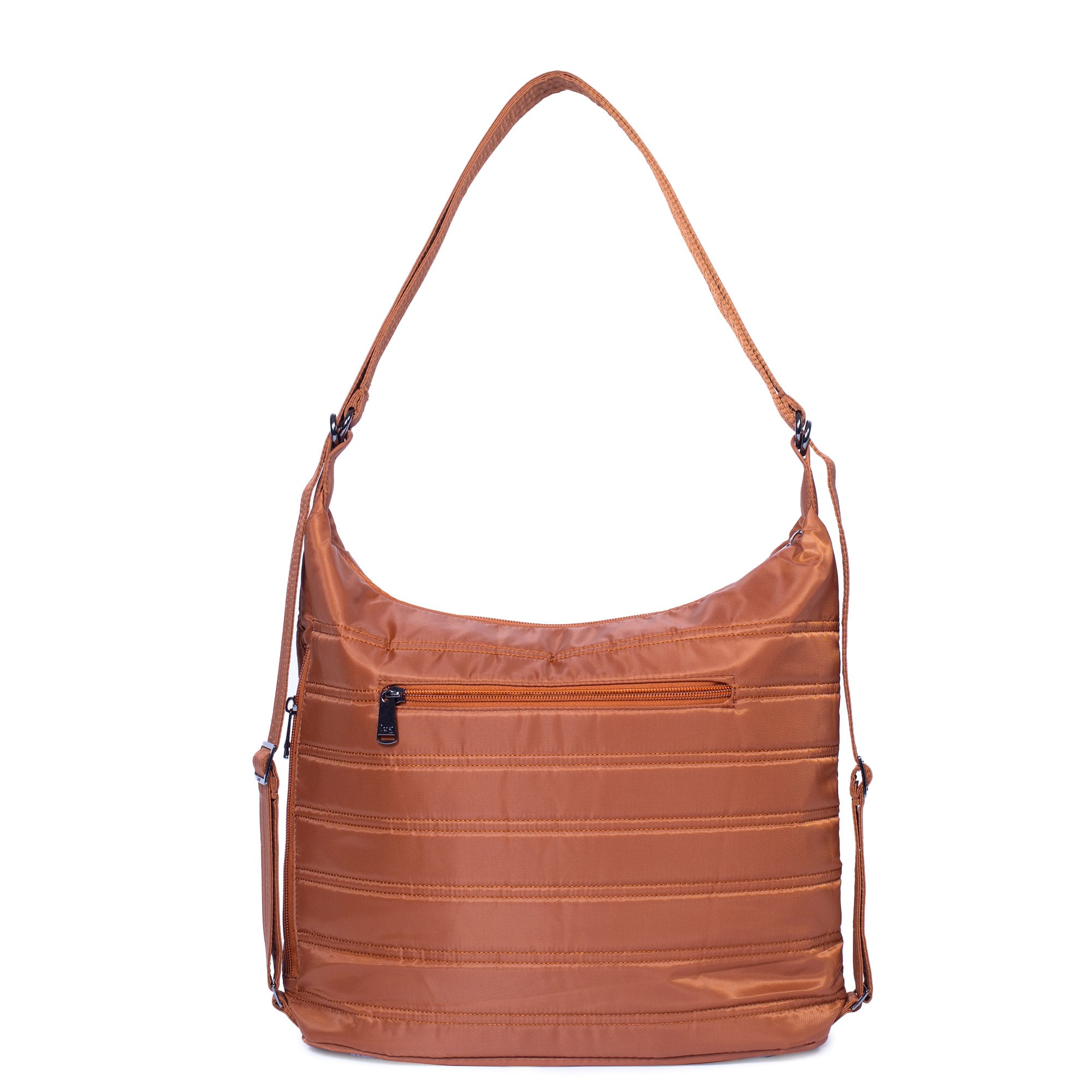 Zipliner Convertible Hobo Bag - COPPER BROWN - Zipliner_CopperBrown_04