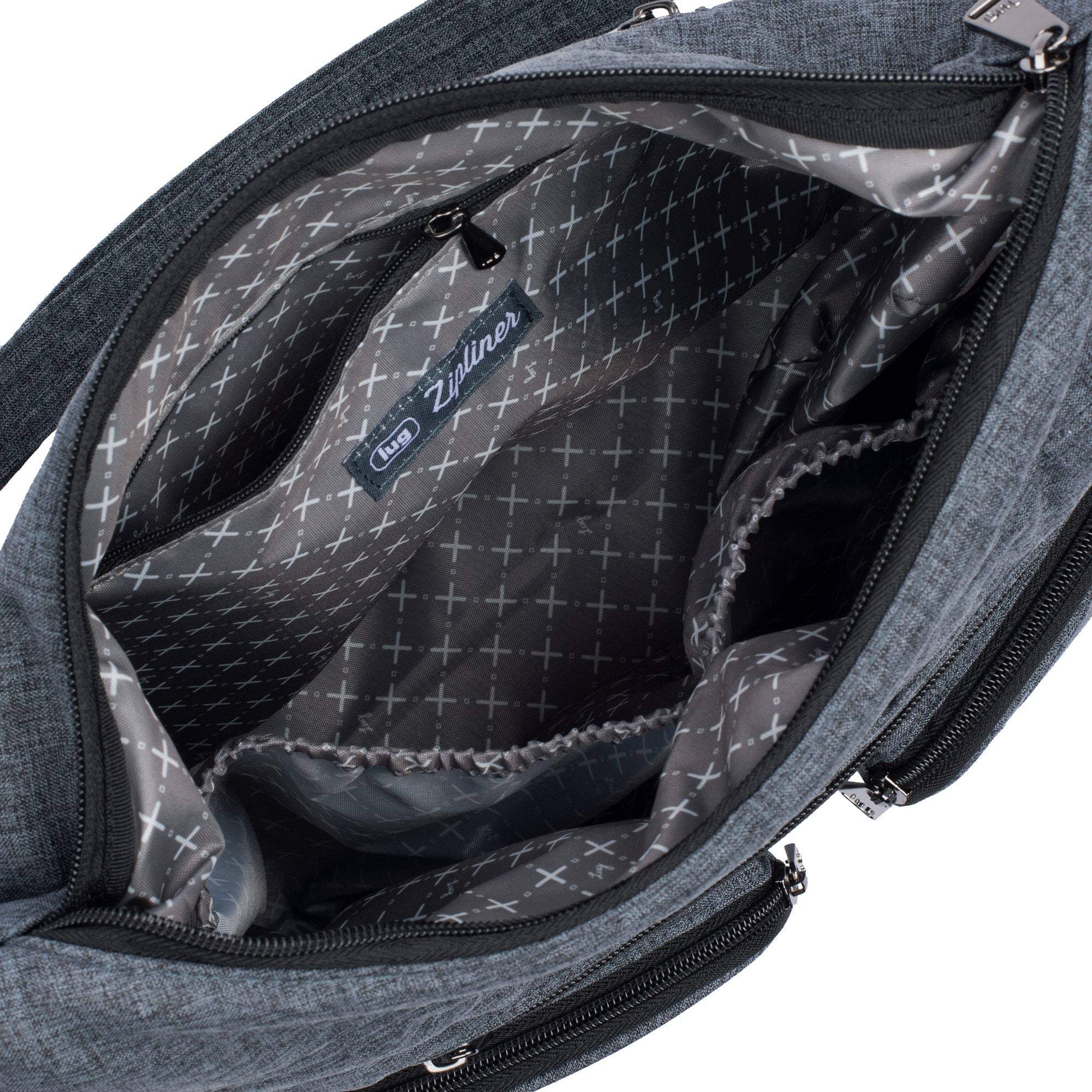 Zipliner Convertible Hobo Bag - HEATHER GREY - Zipliner_HeatherGrey_05_255c2cdd-84e7-44b9-9d21-2e6dd0c9888b