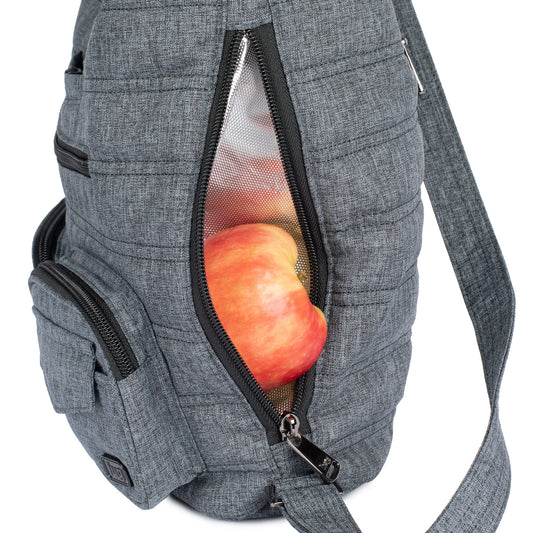 Zipliner Convertible Hobo Bag - - Zipliner_HeatherGrey_06j