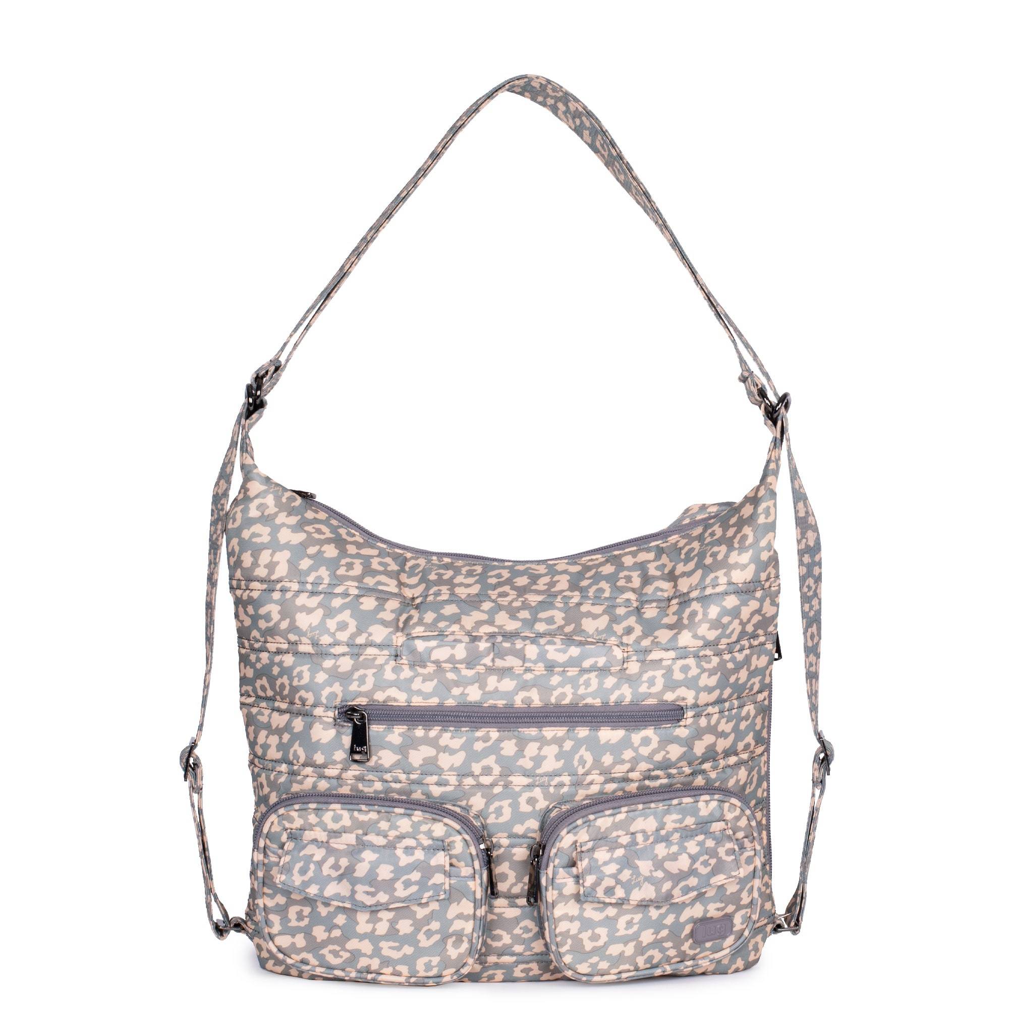 Zipliner Convertible Hobo Bag - LEOPARD PEARL - Zipliner_LeopardPearl_01_54bf91eb-5b2d-4609-ab9c-7cc740b27ad2