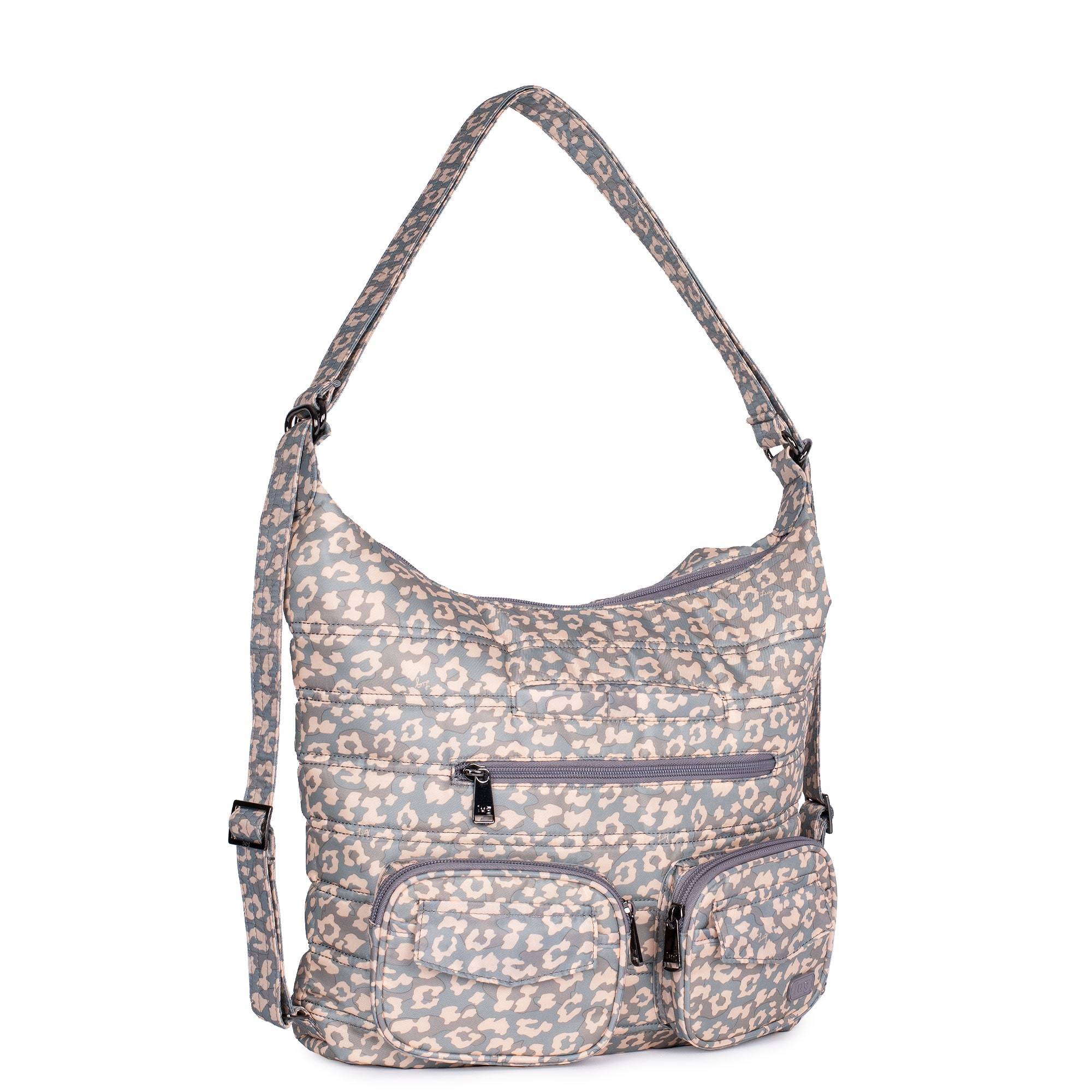 Zipliner Convertible Hobo Bag - LEOPARD PEARL - Zipliner_LeopardPearl_02_dc5b3afa-1a31-4ae5-980f-b3ce018ba7ea
